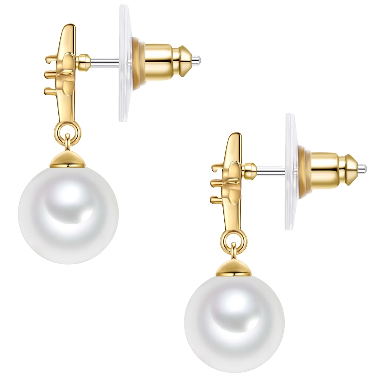 Yokoamii Paar Ohrhänger »Set: Y504« mit Muschelkernperle