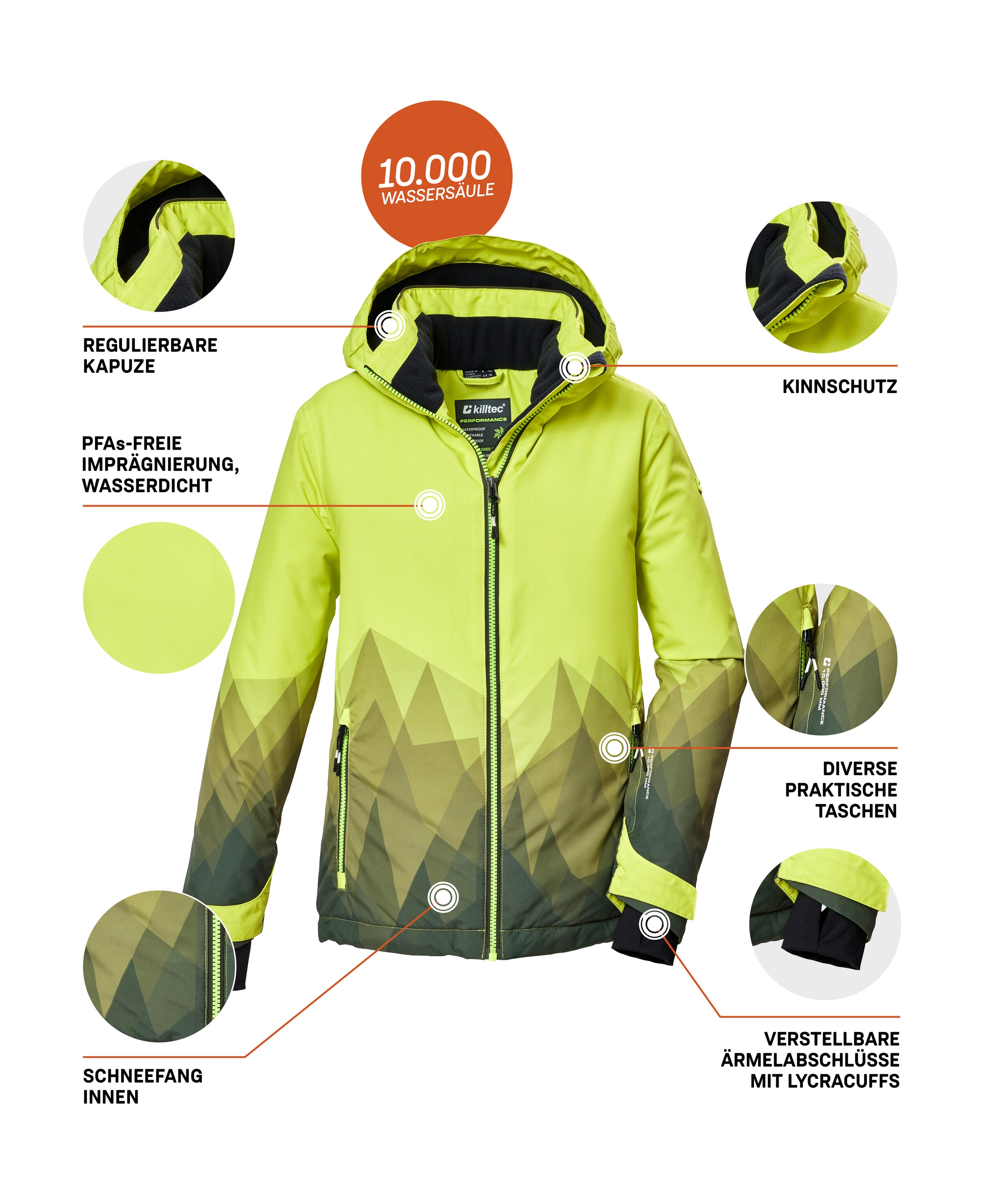 Killtec Skijacke »KSW 383 BYS SKI JCKT«