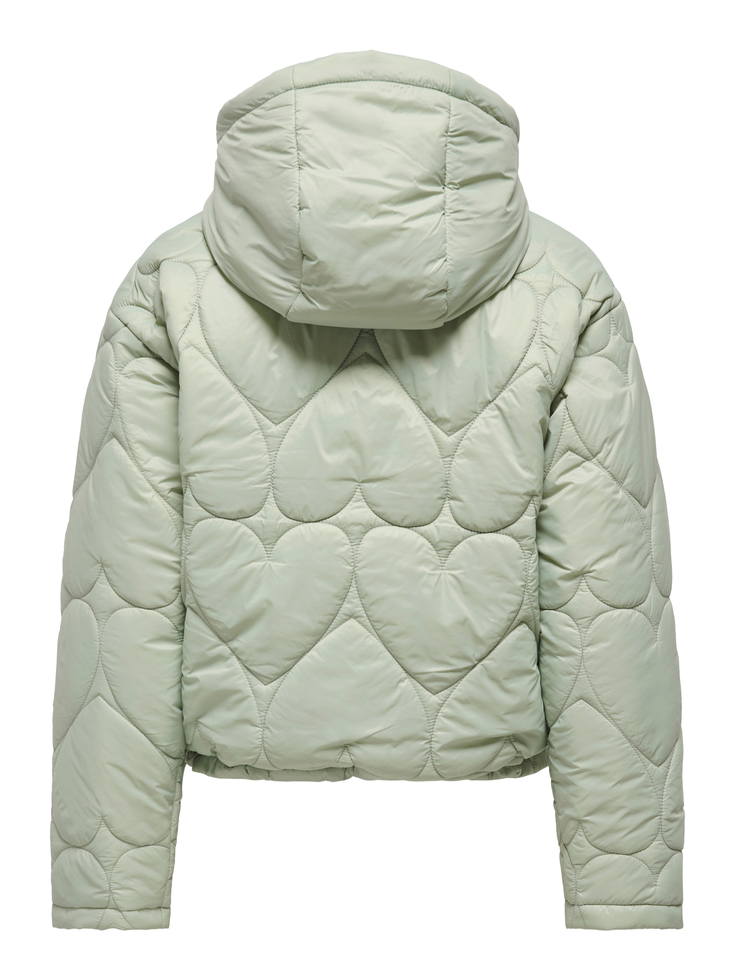 ONLY Steppjacke »ONLTAHIA LW HEART HOOD JACKET CC OTW« mit Kapuze Kunstfaser
