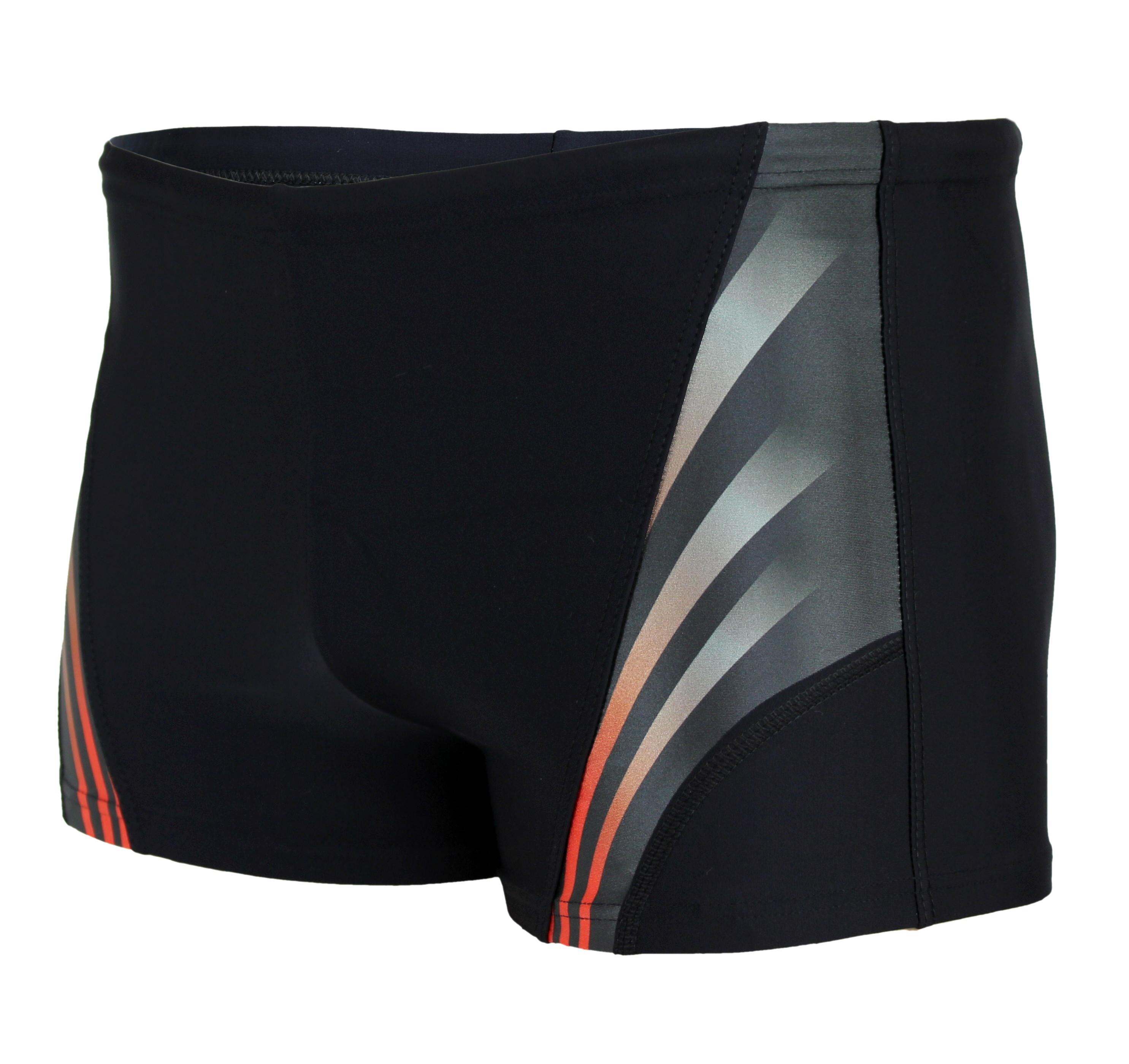 AQUARTI Badehose "Badehose Aquarti Herren Badehose Kurz Sportlich Streifen"