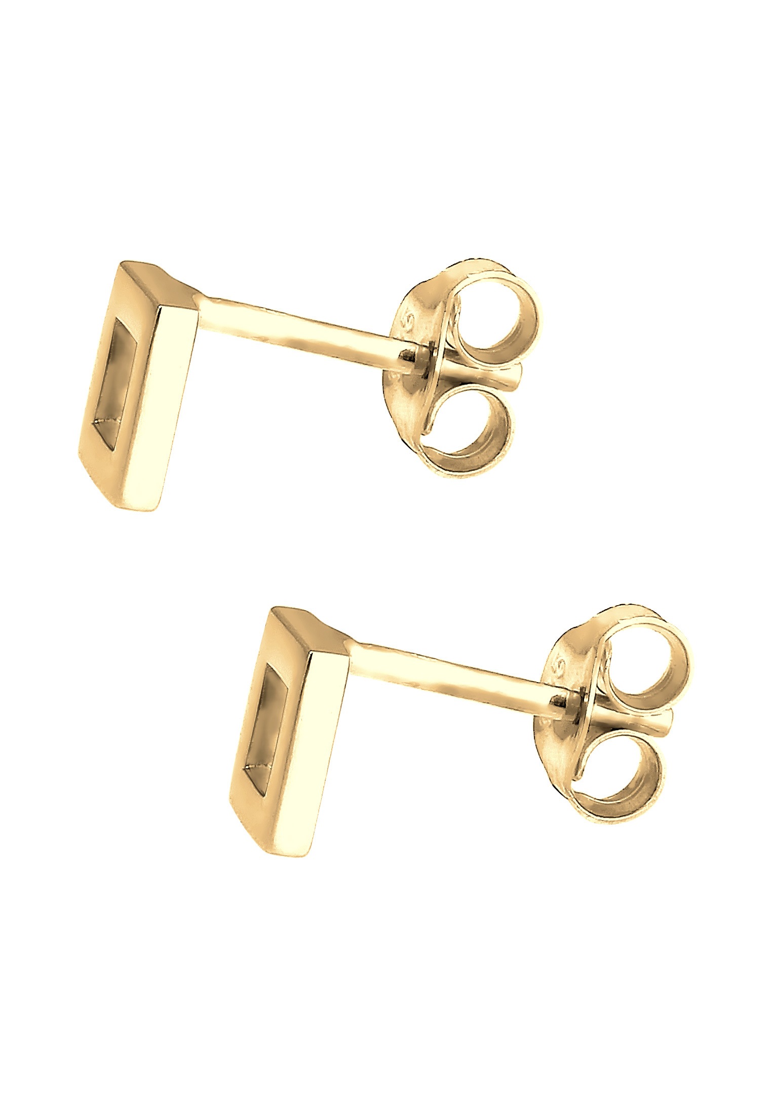 Elli Paar Ohrstecker »Ohrstecker Quadrat 925 Sterling Silber«