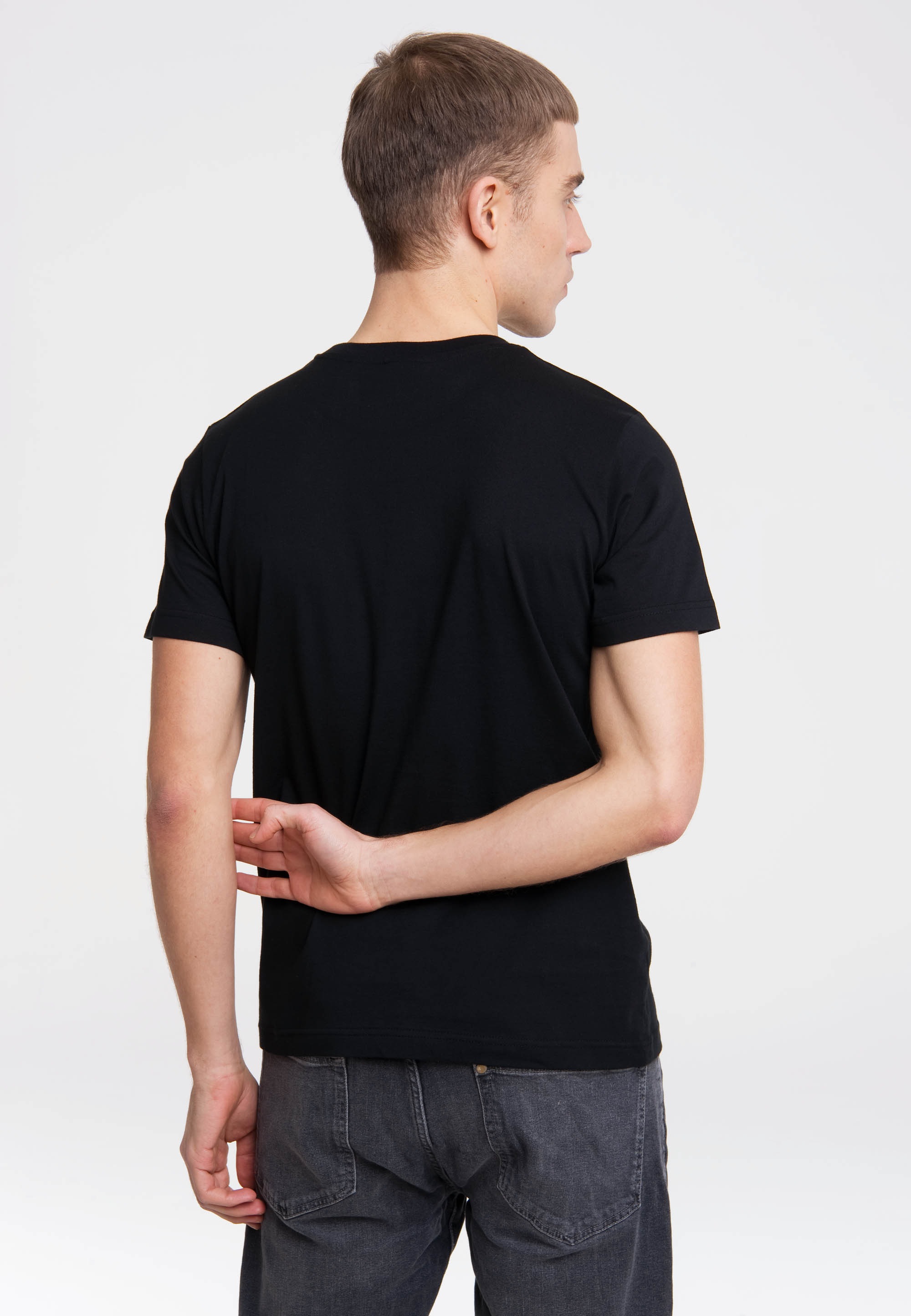 LOGOSHIRT T-Shirt »Commodore 64«, mit lizenziertem Originaldesign
