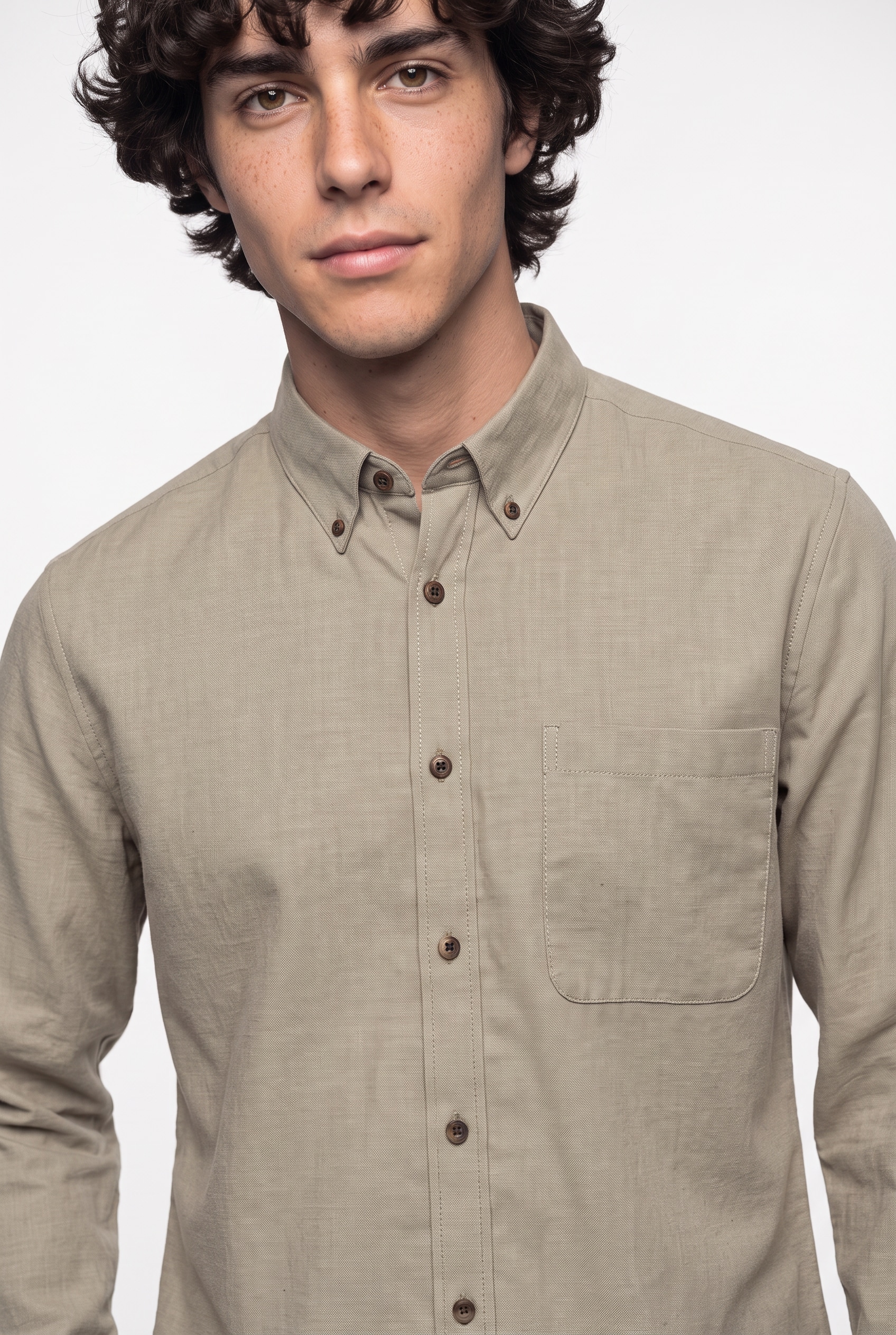 ONLY & SONS Langarmhemd »ONSJUPITER REG FIT LS SHIRT NOOS« mit Button Down Kragen