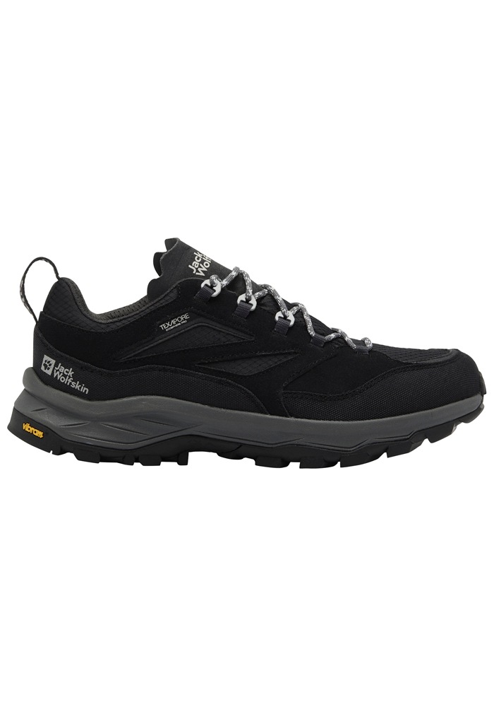 Wanderschuh JACK WOLFSKIN "CYROX TEXAPORE LOW M", Herren, Gr. UK12-EU47, Normalschaft, phantom, Obermaterial: Leder. Futter: Textilmaterial, Schuhe Wanderschuh 3