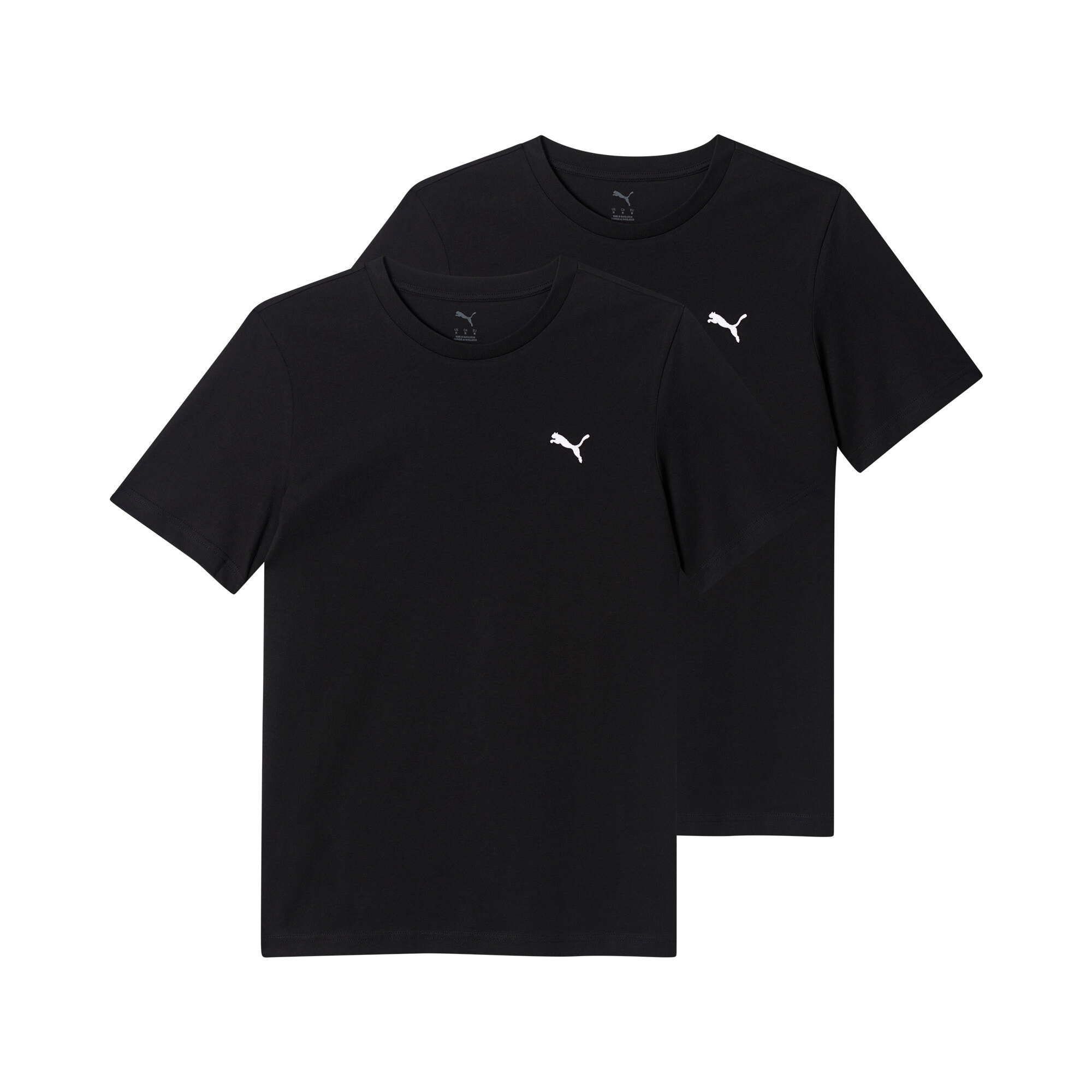 PUMA T-Shirt »ESS LOGO TEE MULTIPACK M«, Doppelpack, 2 Stück