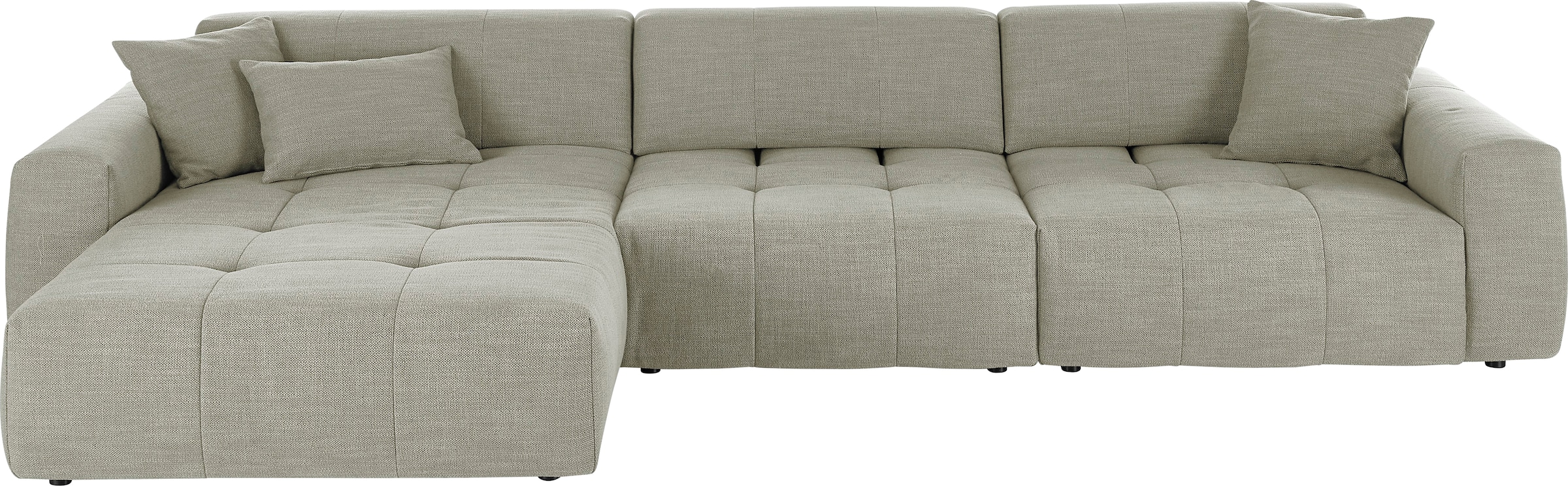 3C Candy Ecksofa "Yoshy mit Komfortfunktionen, modern und bequem, L-Form" Z günstig online kaufen