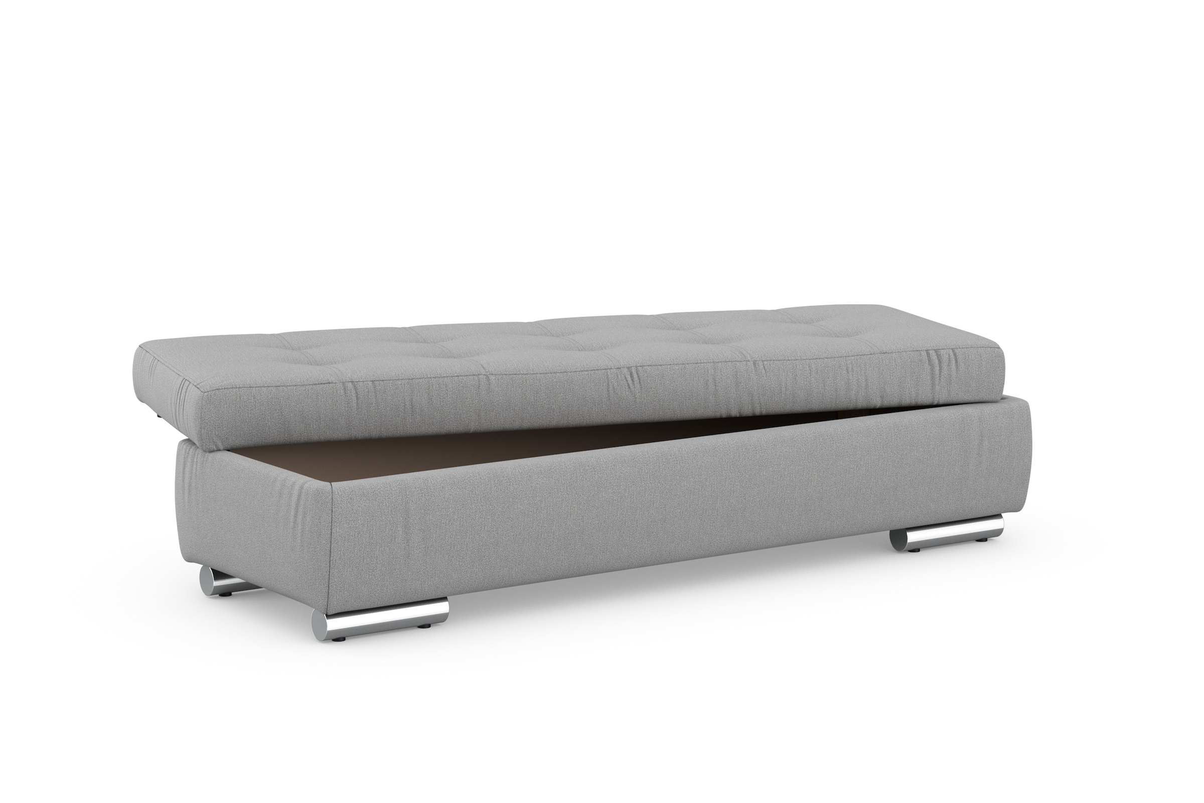 Hocker »Treviso XXL: B/T/H: 161/60/41 cm«, mit Stauraum, auch in Cord, passend zur...