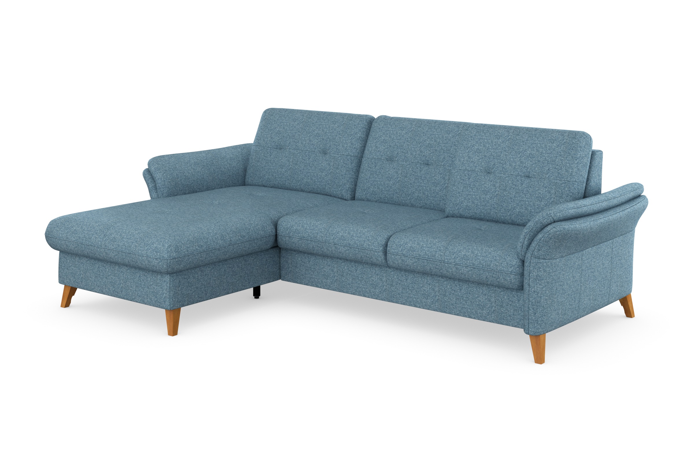 sit&more Ecksofa »Göteborg«, Sitztiefenverstellung und Federkern, wahlweise mit Bettfunktion