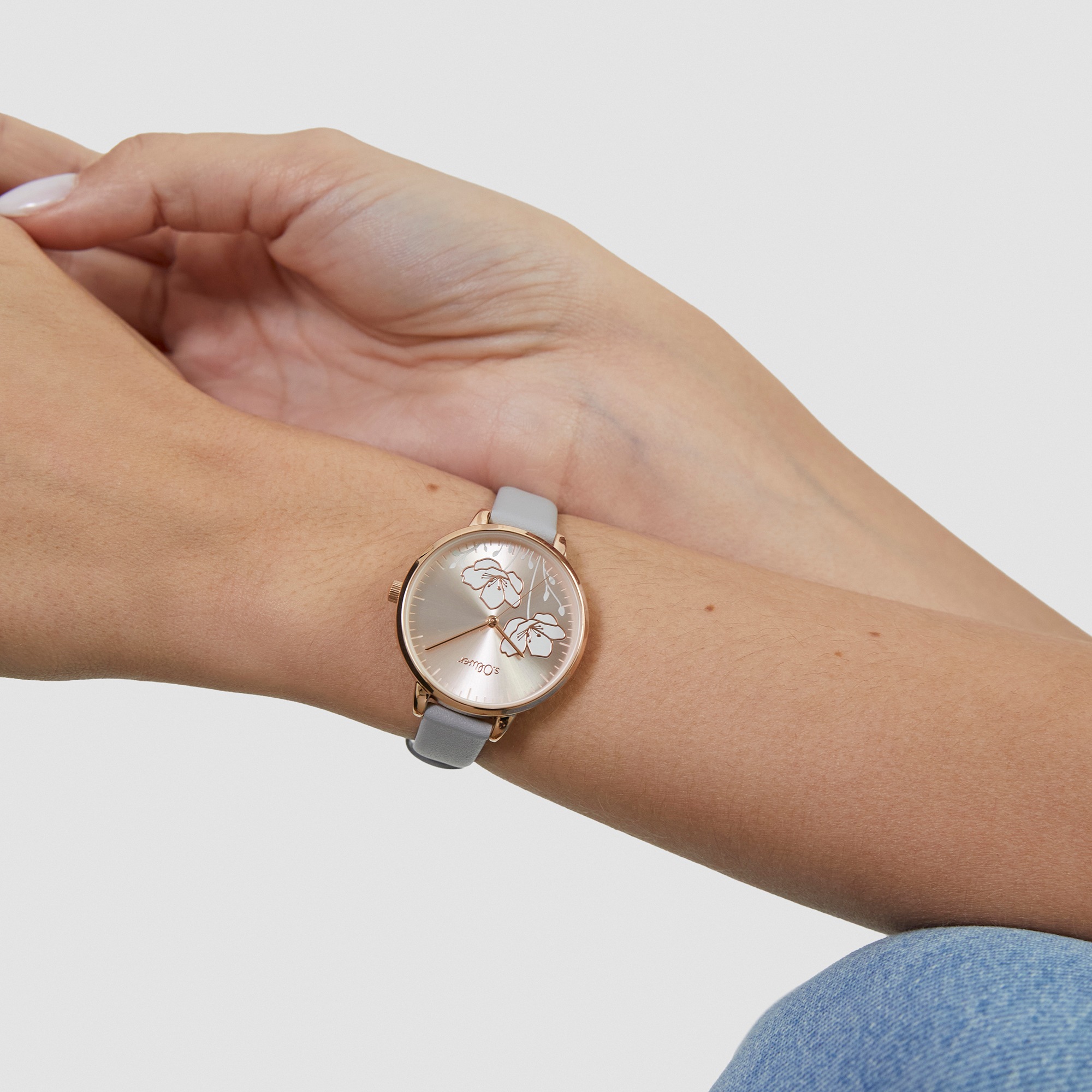 s.Oliver Quarzuhr »Lovely Time« Armbanduhr, Damenuhr, analog