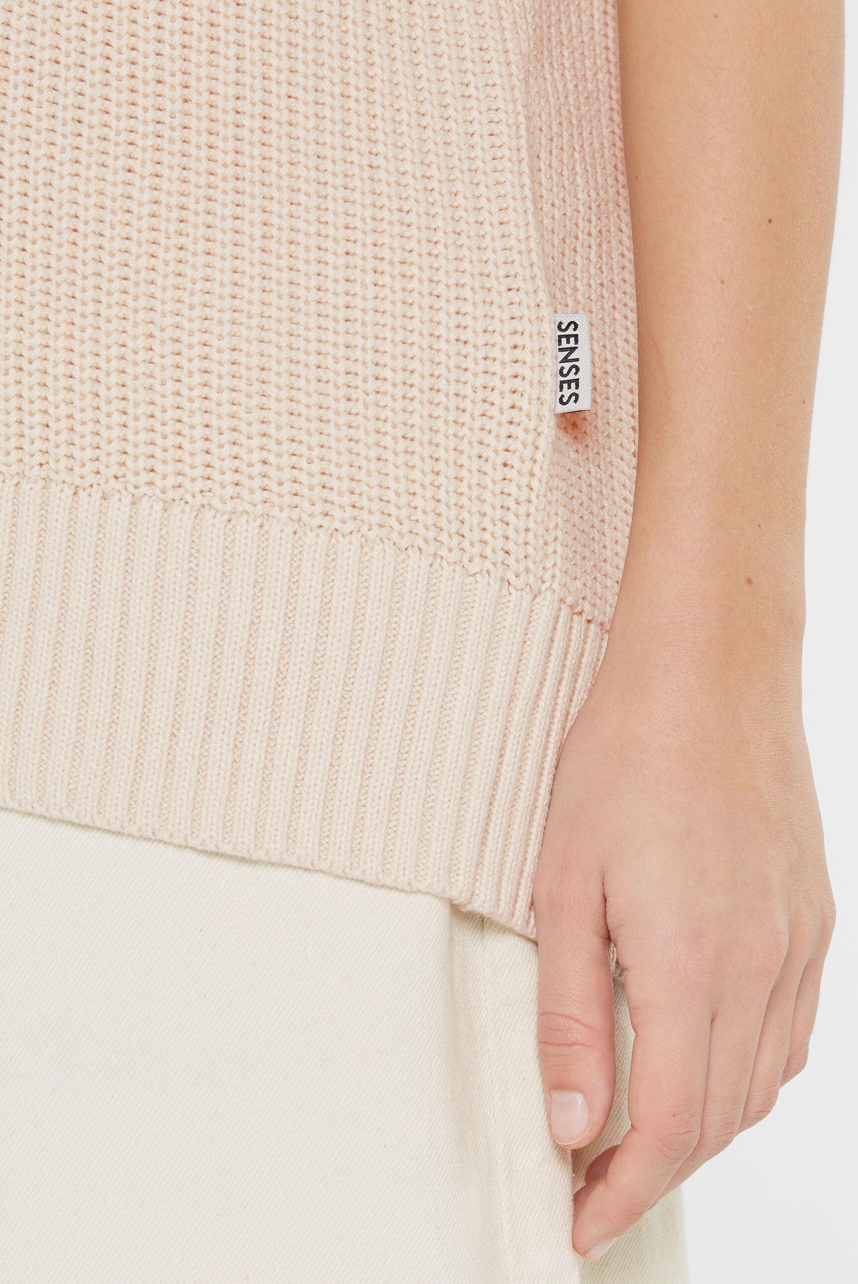 SENSES.THE LABEL Pullunder, mit überschnittenen Schultern