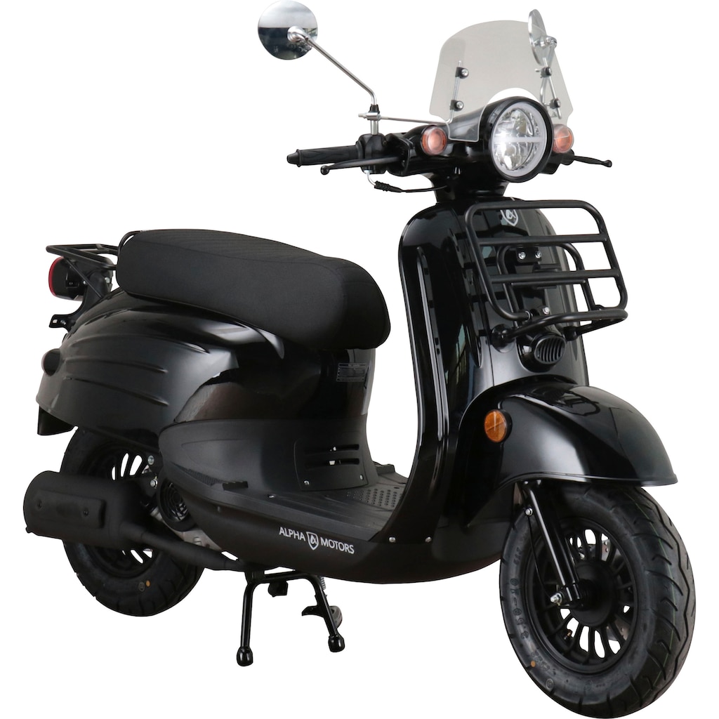 Alpha Motors Mofaroller »Adria«, 50 cm³, 25 km/h, Euro 5, 2,72 PS, inkl. Windschild