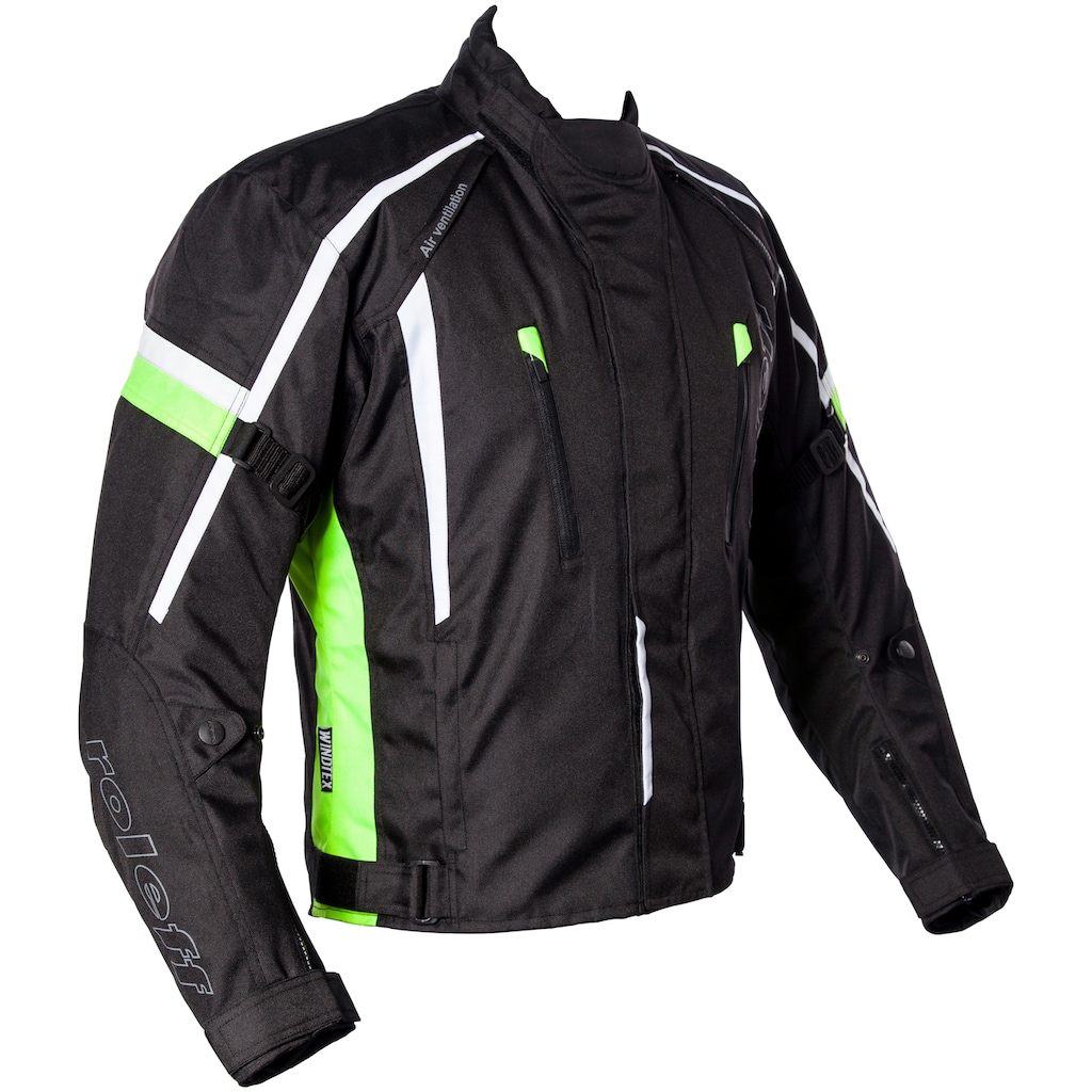 roleff Motorradjacke »Ancona« Mit Sicherheitsstreifen roleff Motorradjacke »Ancona« Mit Sicherheitsstreifen