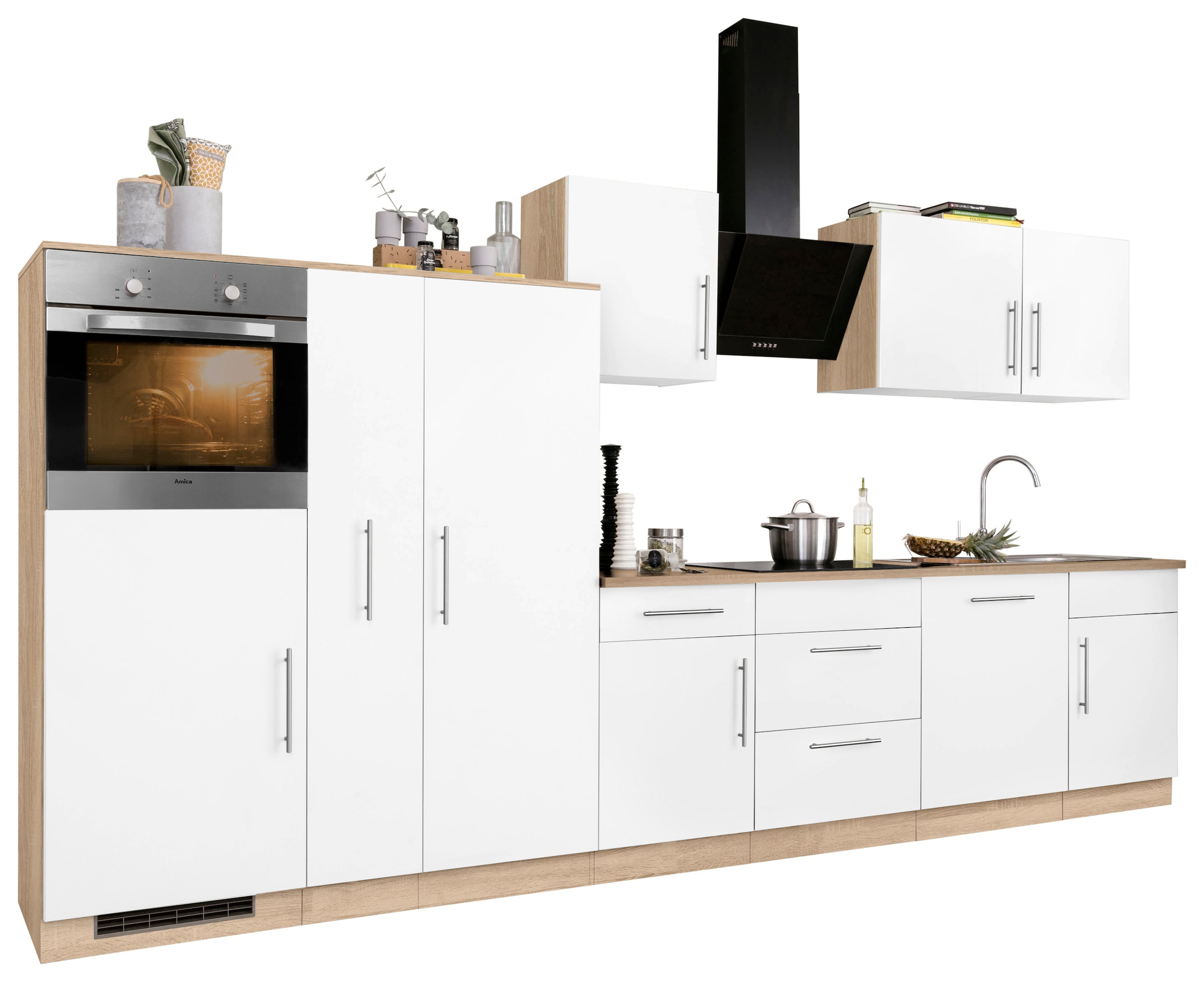wiho Küchen 1100000002199 "Cali" mit E-Geräten, Breite 360 cm