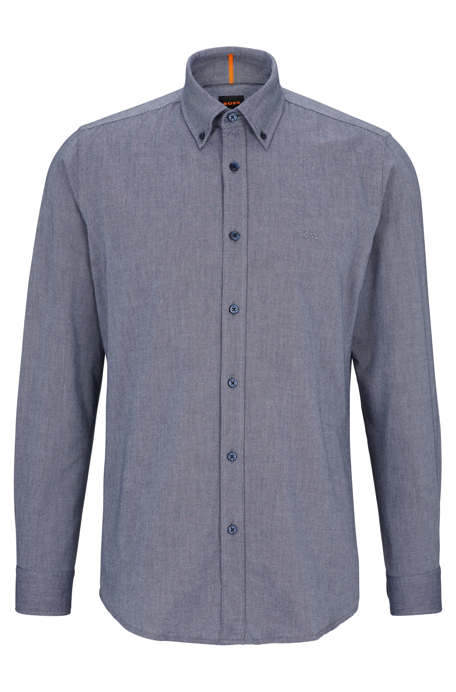 BOSS ORANGE Langarmshirt »Rickert«, (1 tlg.), mit Label-Stickerei auf der Brust