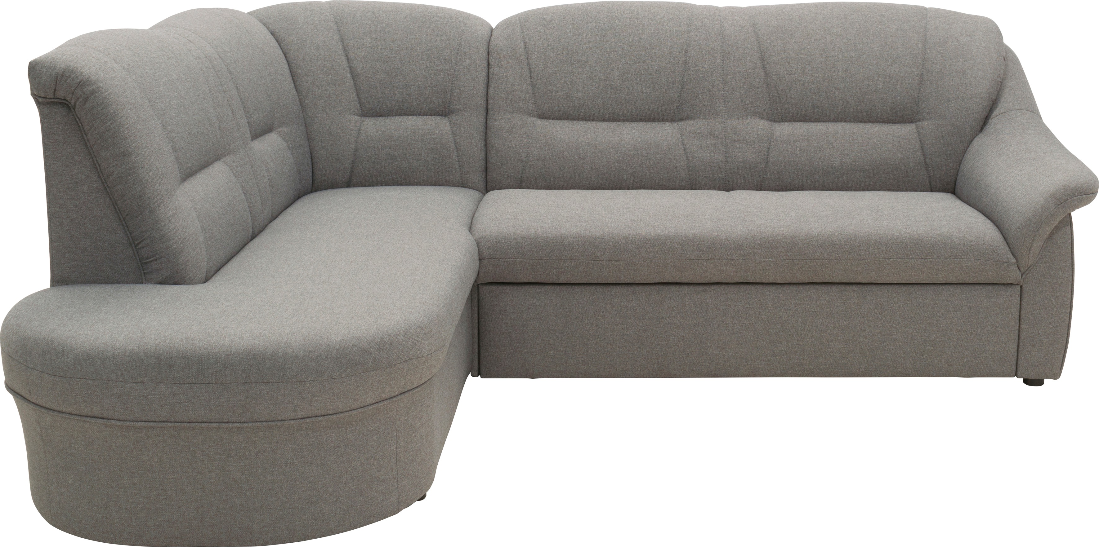 Thumbnail - DOMO collection Ecksofa "Faenza für kleine Räume, Stellmaße 232,176cm, komfortabel, L-Form", mit Ottomane, zeitlos, eleg...