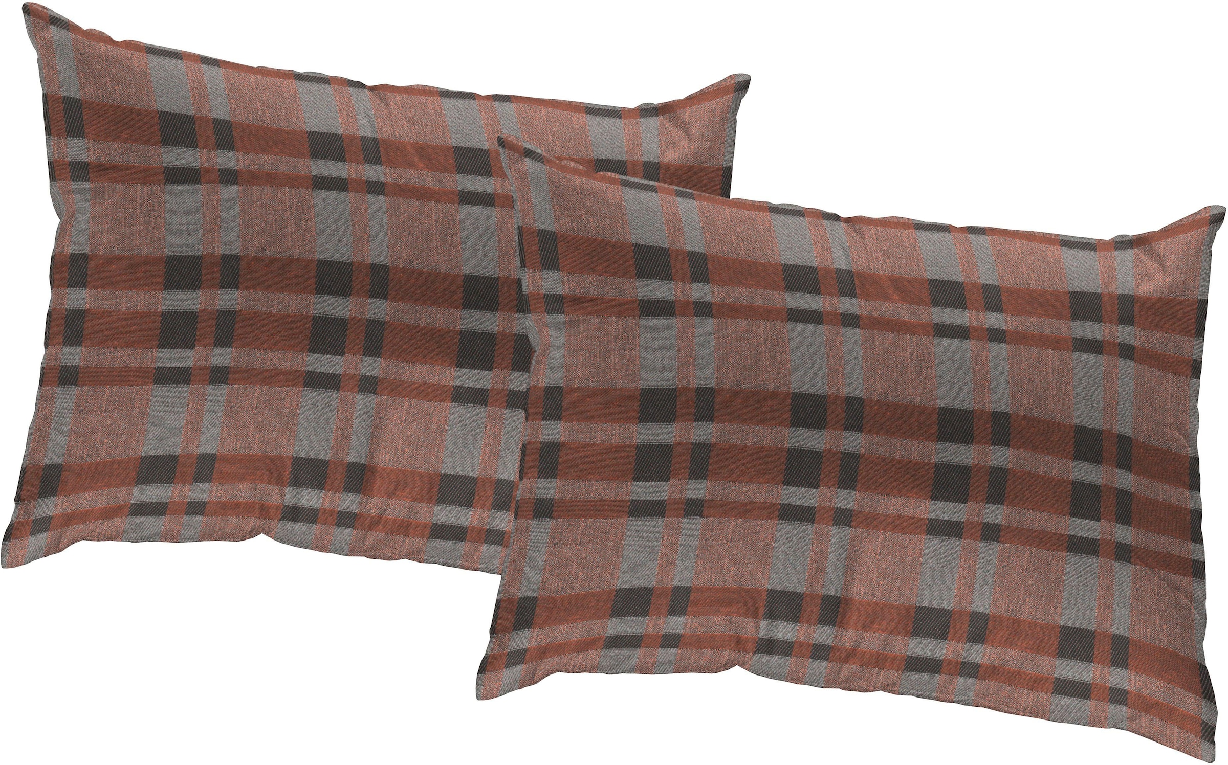 Wirth Dekokissen »Laufenberg« Kissenhülle ohne Füllung, 2 Stück