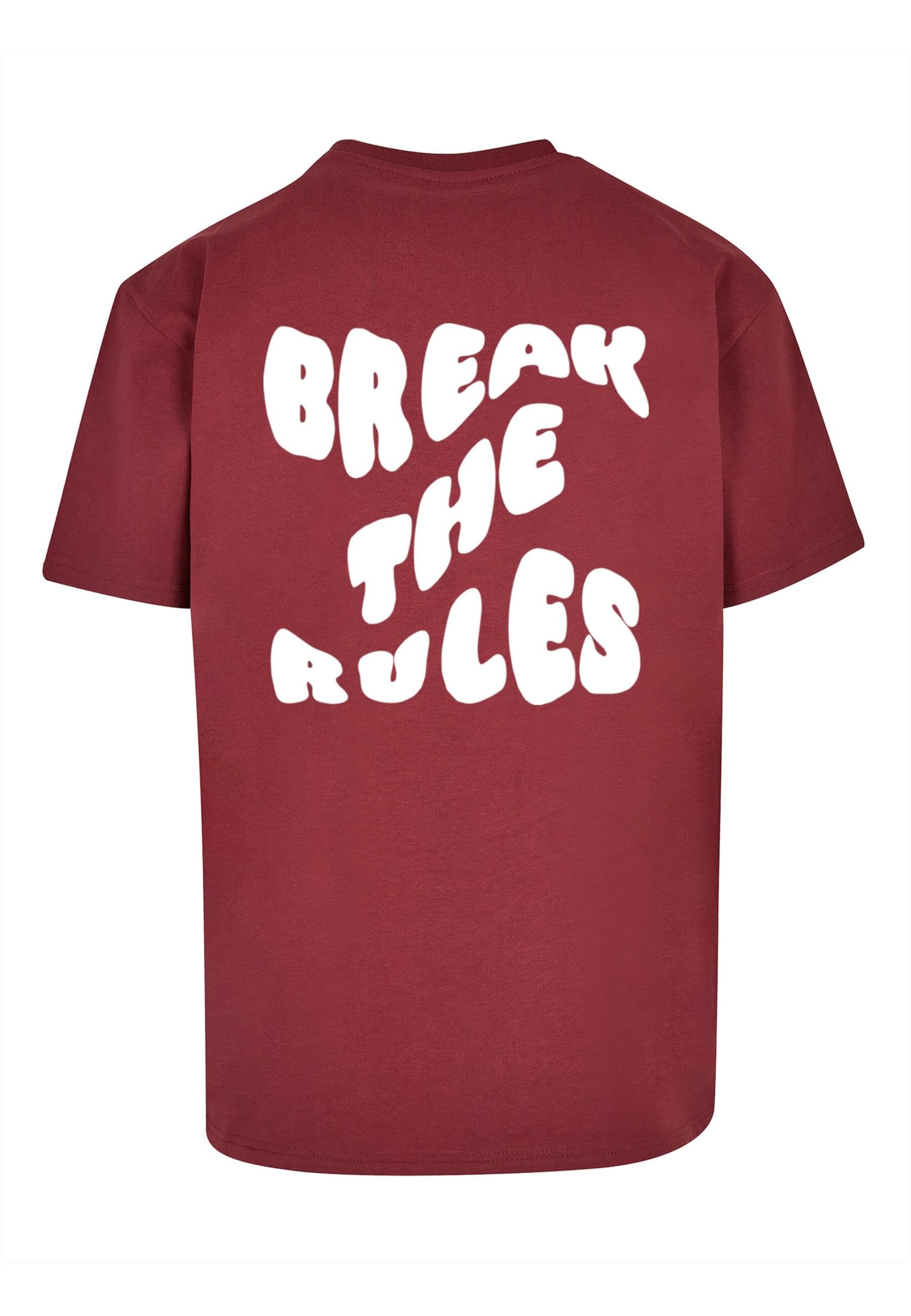 Merchcode T-Shirt »Merchcode Herren Break The Rules Heavy Oversize Tee«, (1 tlg.)
