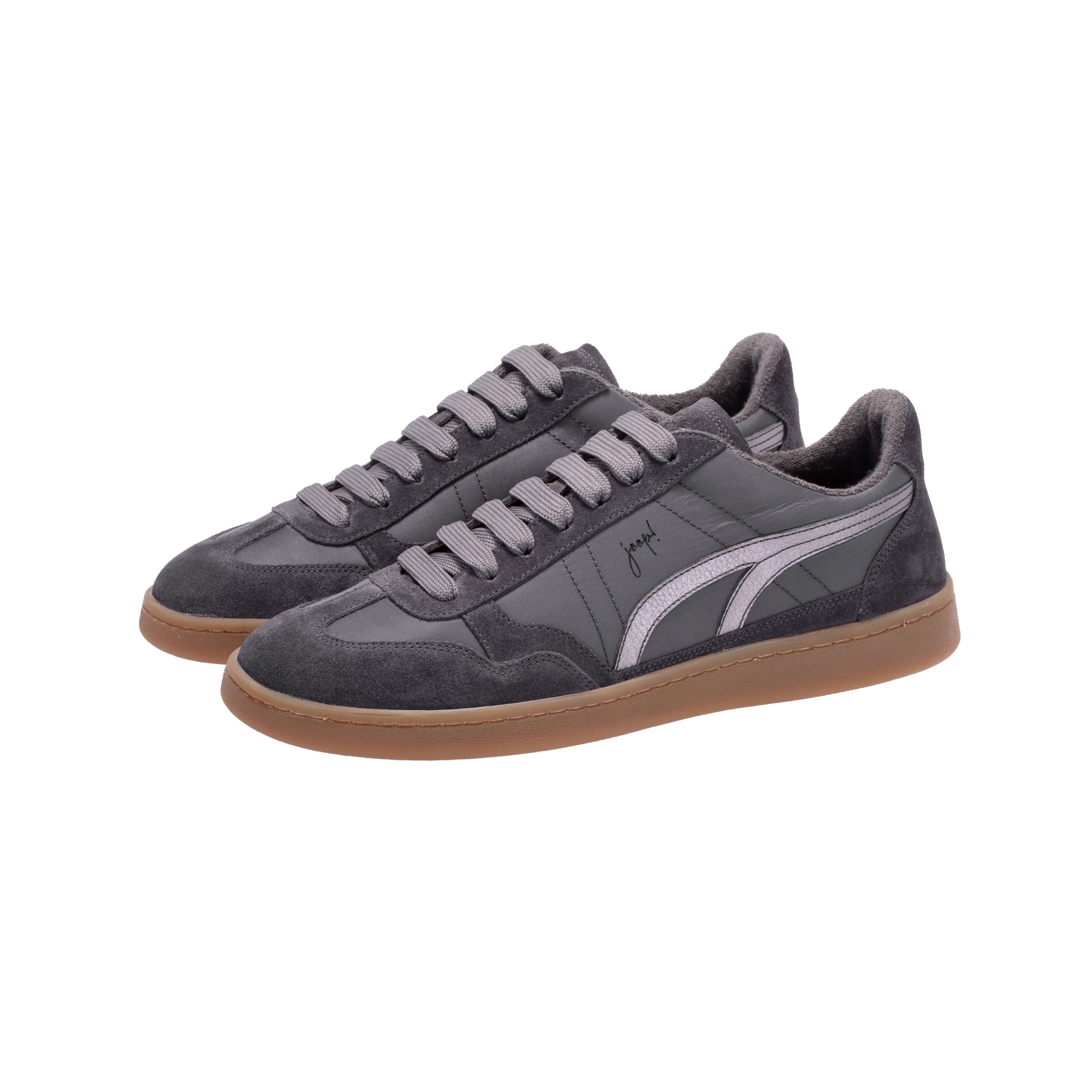 JOOP Sneaker "velluto misto palma sneaker xt7" Basket-Sneaker, Halbschuh, Freizeitsneaker mit seitlichem Logo