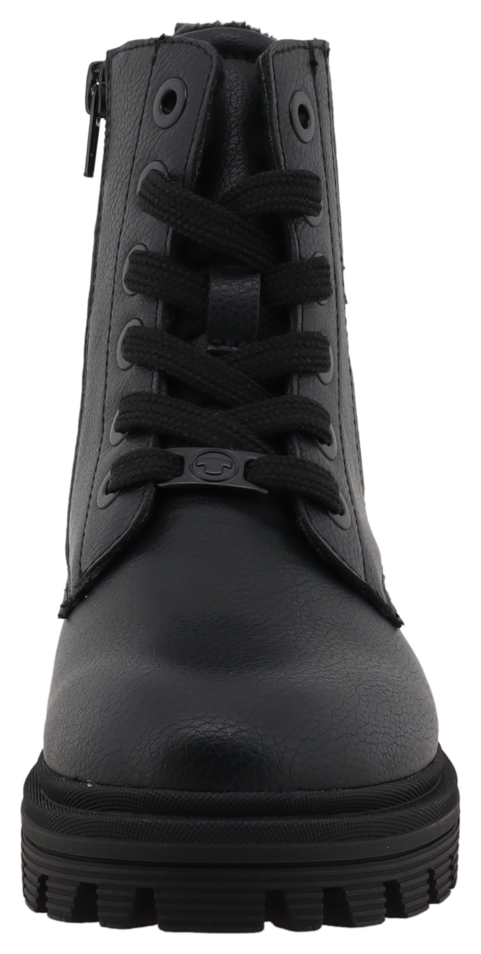 TOM TAILOR Winterstiefel, mit markantem Logoschriftzug