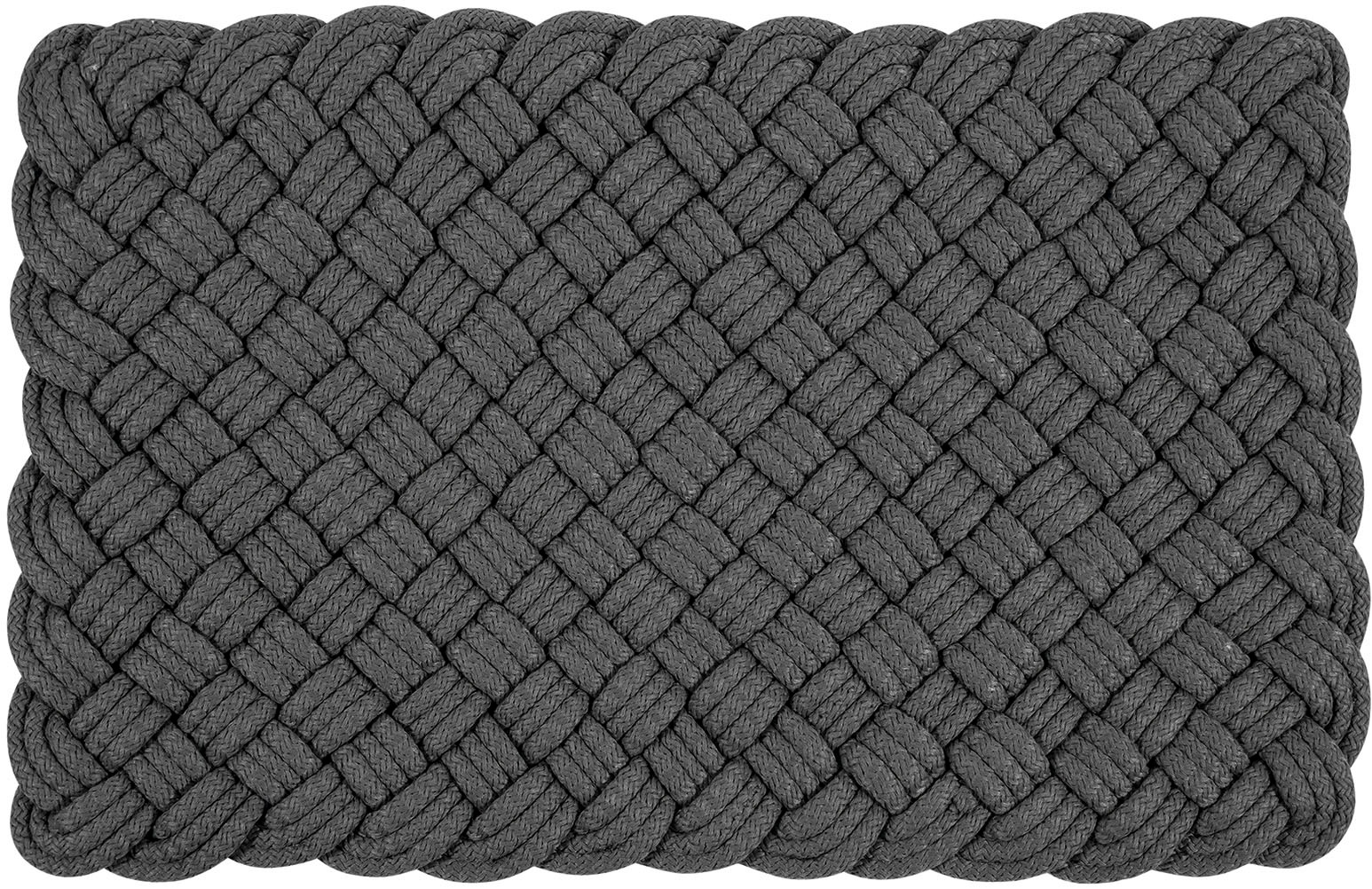 PAD Fußmatte »SCOR« rechteckig 21 mm Höhe Schmutzfangmatte, handgewebt, Uni Farben, In- und Outdoor geeignet