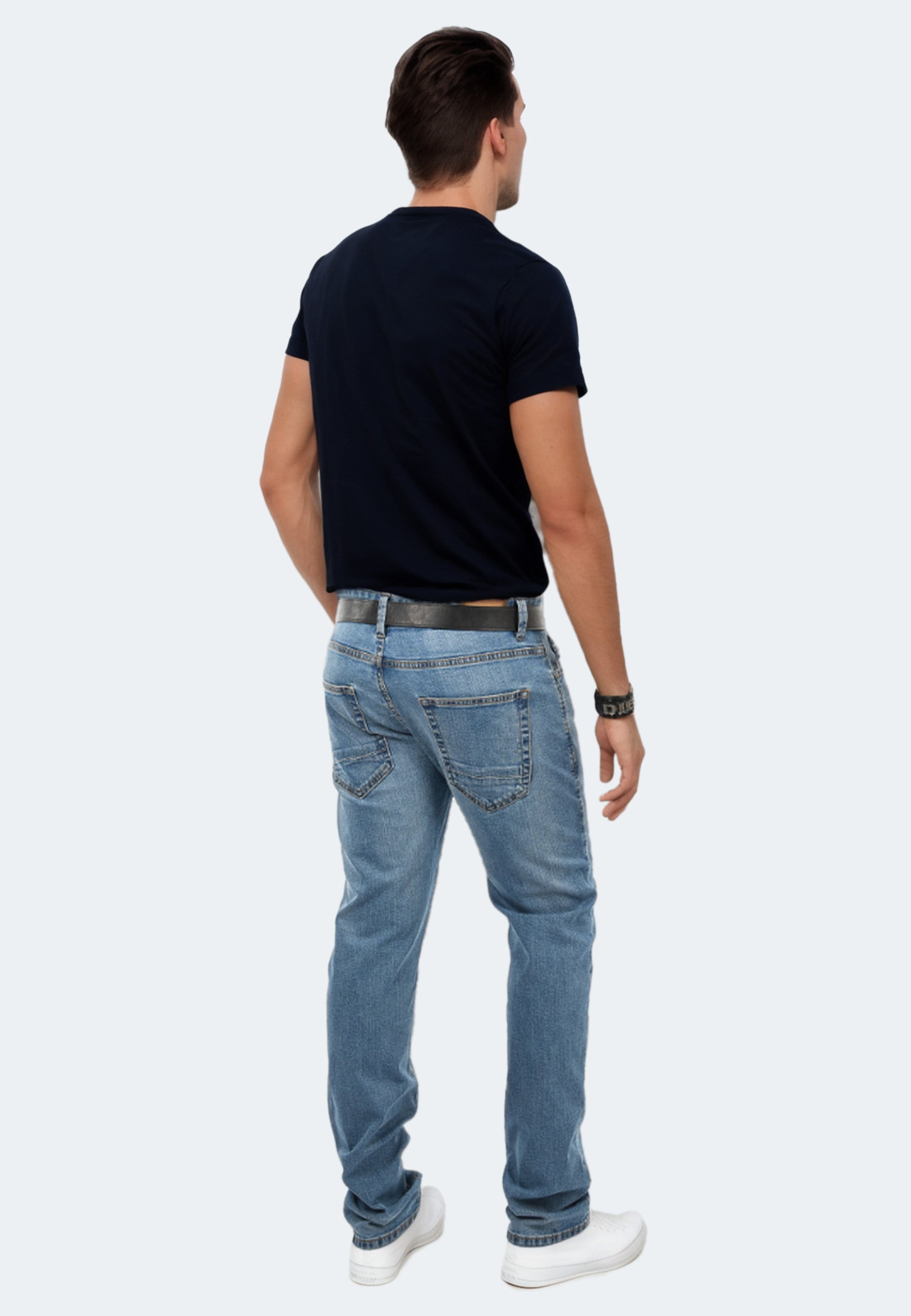 Indicode Regular-fit-Jeans »Ingianluca«, Stretch mit Elasthan