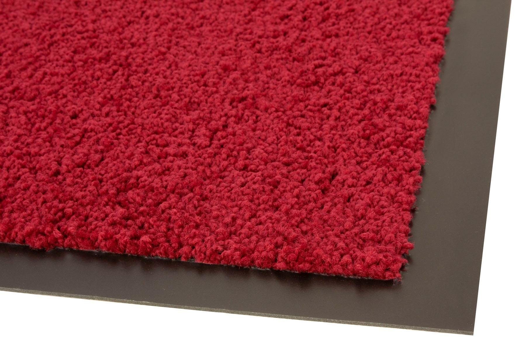 Thumbnail - Primaflor-Ideen in Textil Fußmatte "DANCER, Made in Netherlands" rechteckig 6 mm Höhe Schmutzfangmatte, Uni-Farben, groß...
