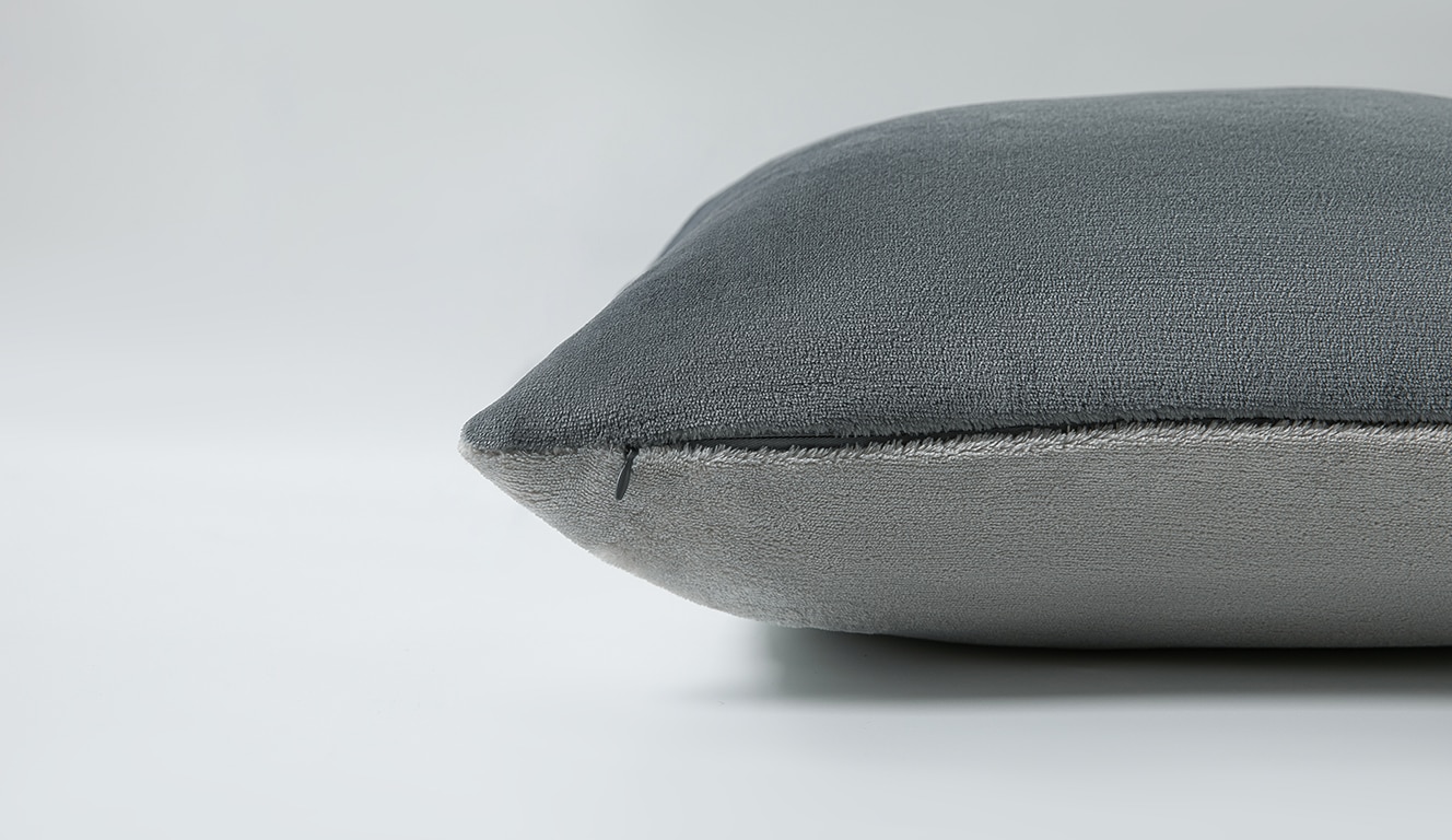 OTTO home Kissenbezug »Tobbin« doppelseitige Kissen ,aus Flannel, zweifarbig, verschiedene Farben,