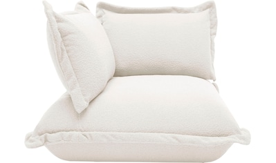 Sofa-Eckelement »Cushion«, im lässigen Kissenlook, mit softer Kaltschaumpolsterung