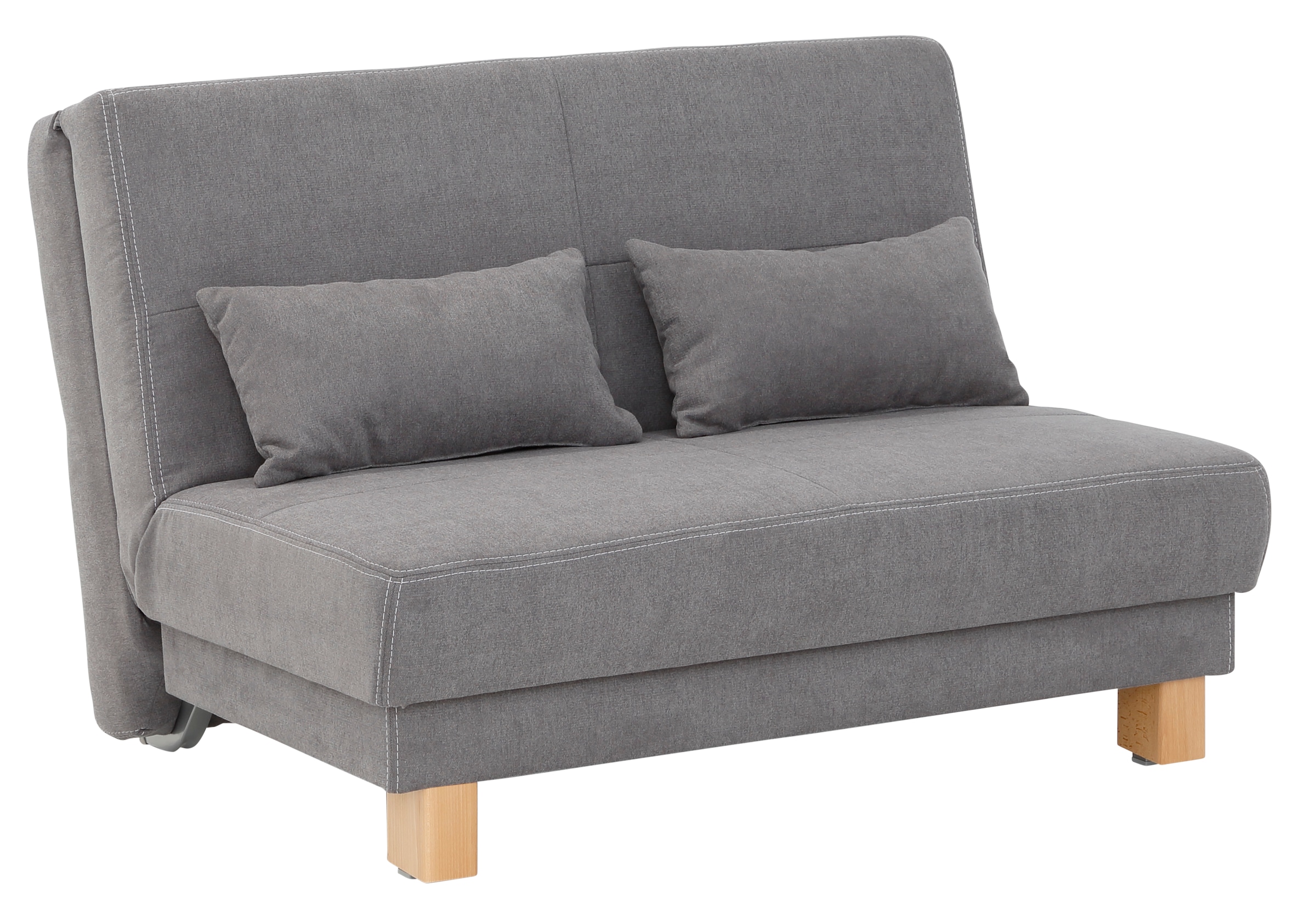 Home affaire Schlafsofa "Gina", vom Sofa zum Bett mit einem Handgriff, in 4 Breiten, Nierenkissen