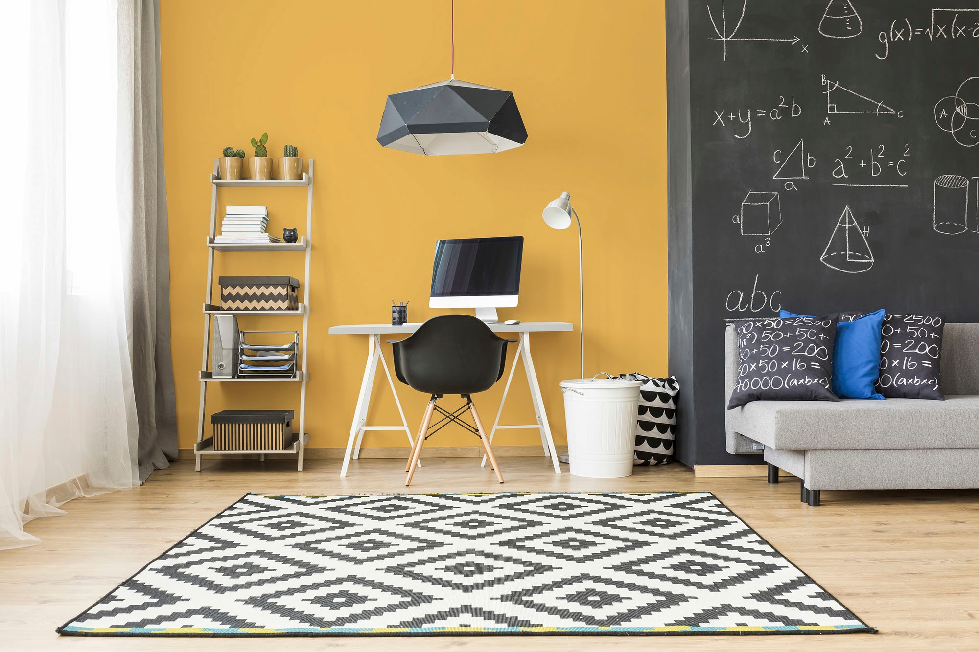 A.S. Création Wandfarbe »Premium Innenwandfarbe PURO Tuchmatt sunny yellow« ideal für Wohnzimmer, Schlafzimmer, Flur und Küche, Farbwelt Gelb