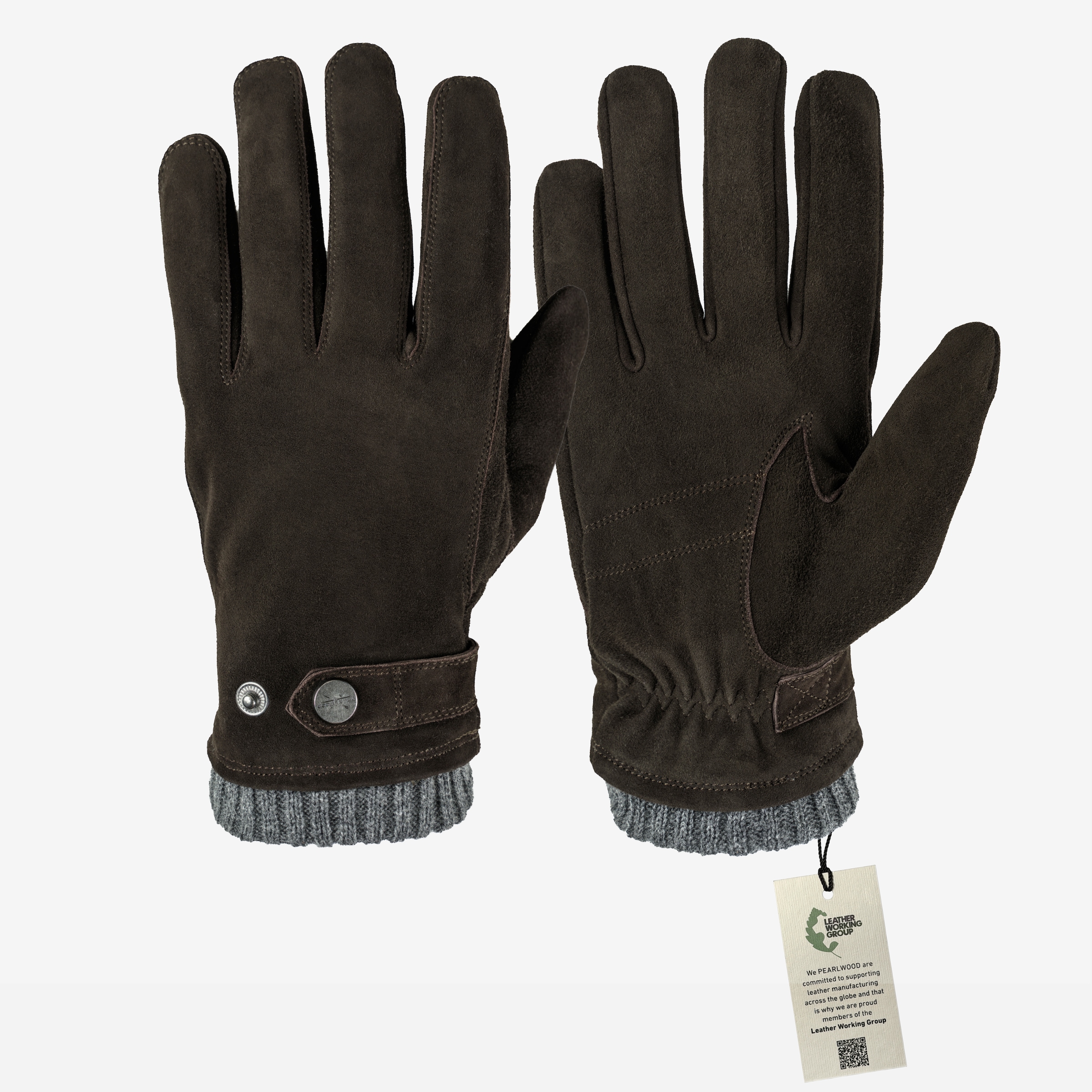 PEARLWOOD Lederhandschuhe »RICK« weiches Innenfutter aus Fleece