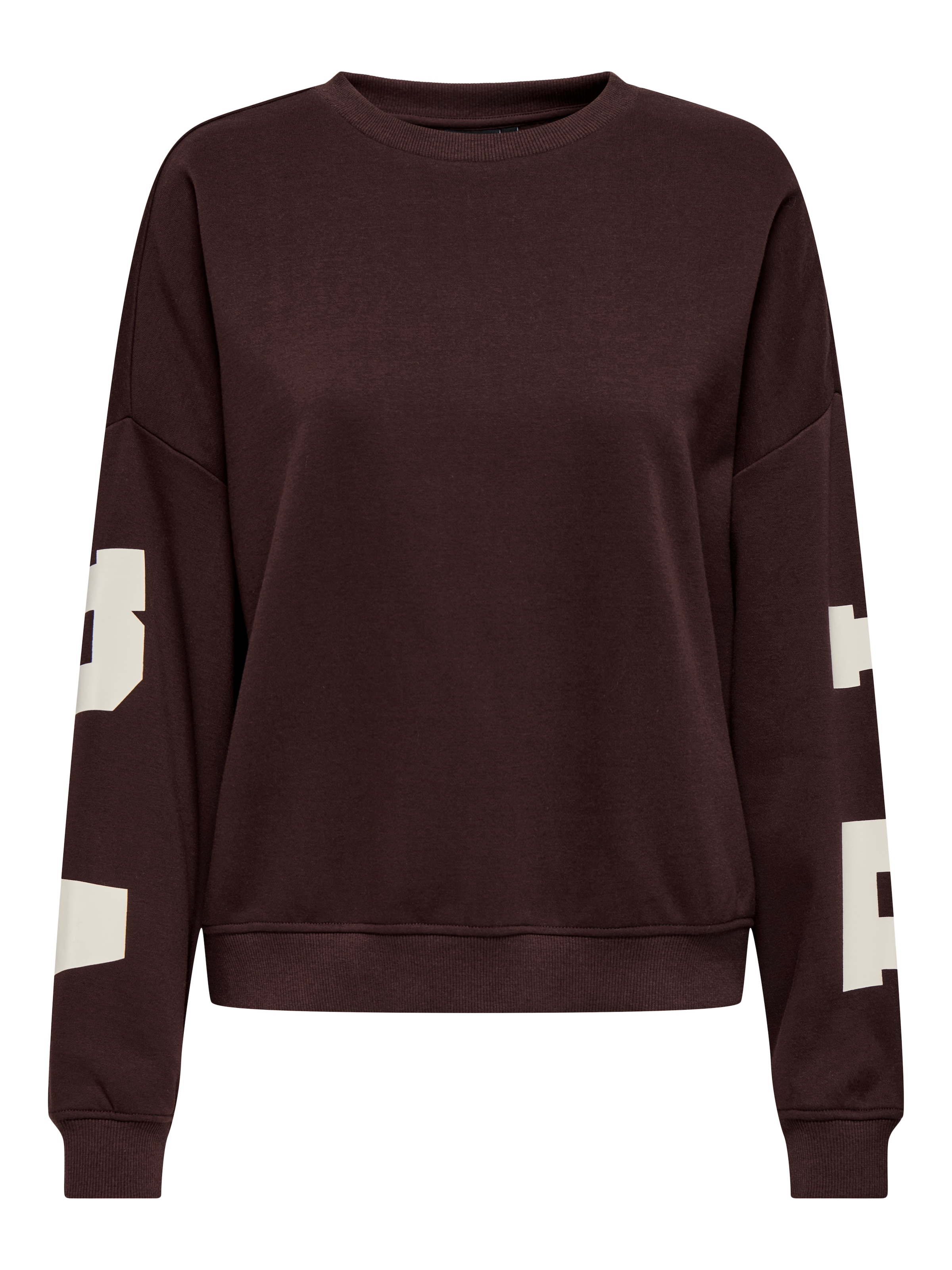 ONLY Sweatshirt "ONLSWEAT L/S BACK/SLEEVE PRINT SWT NOOS" günstig online kaufen