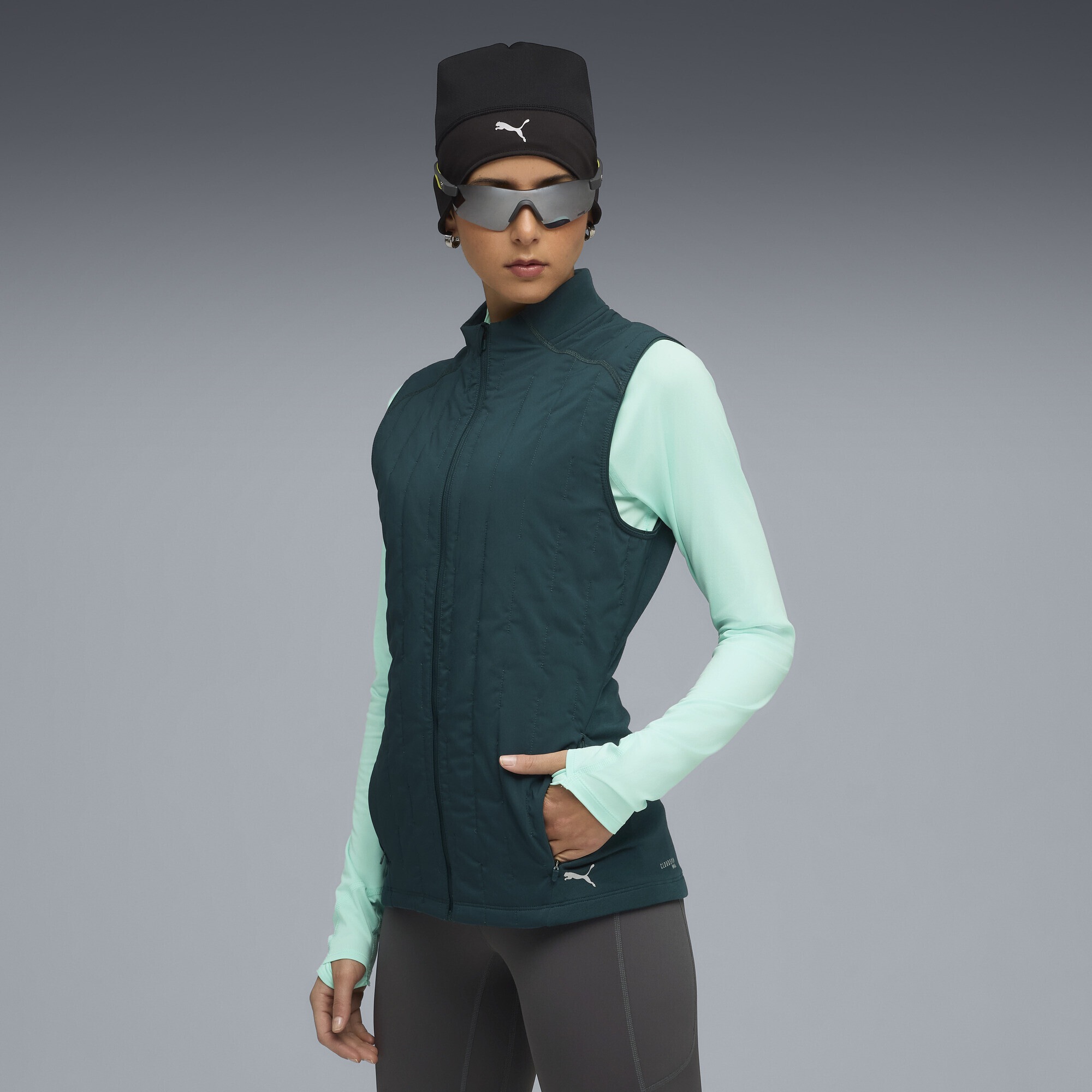 PUMA Sweatjacke »PUMA RUN CLOUDSPUN WRMLBL Weste Damen«