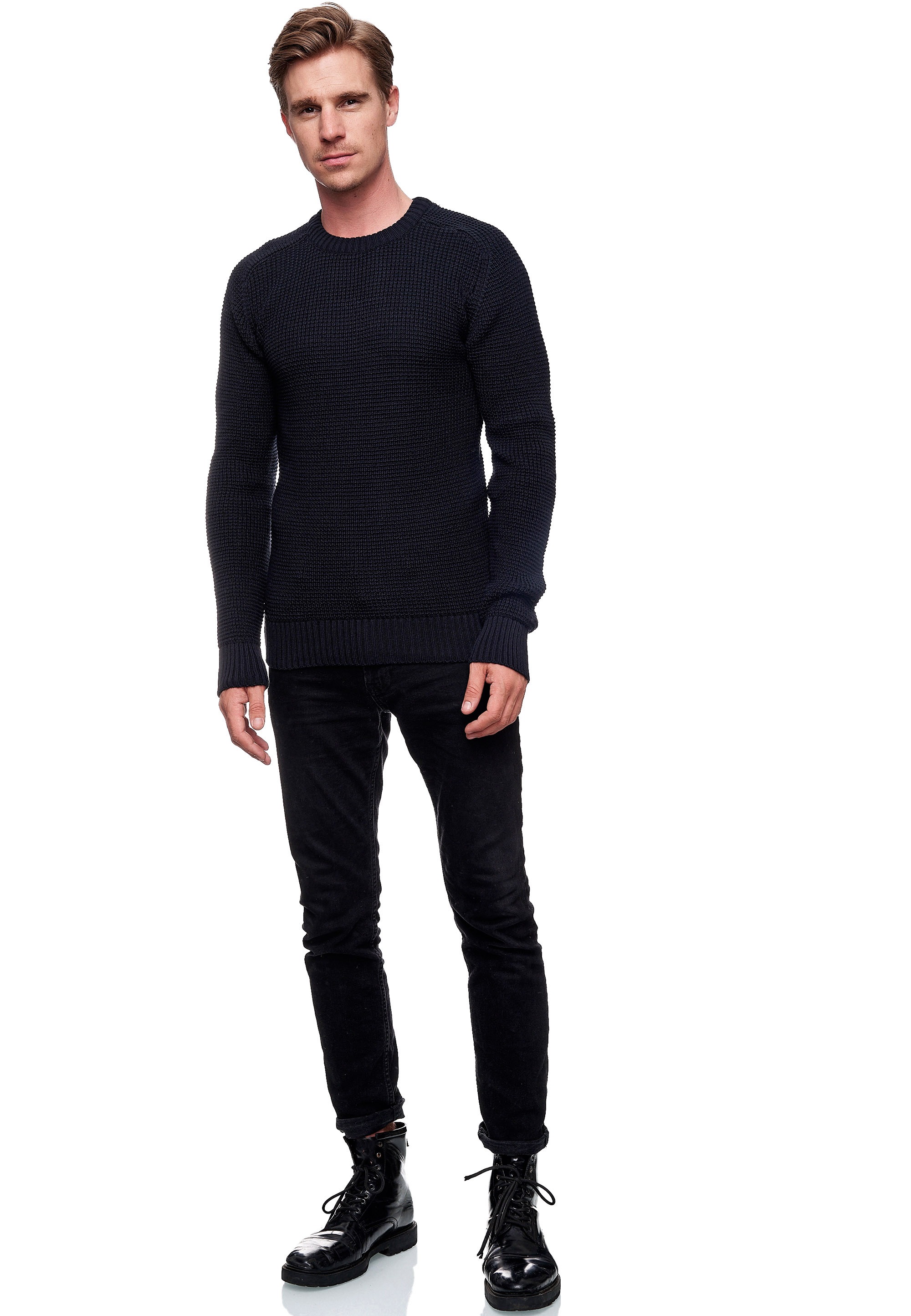 Rusty Neal Strickpullover in sportlichem Design