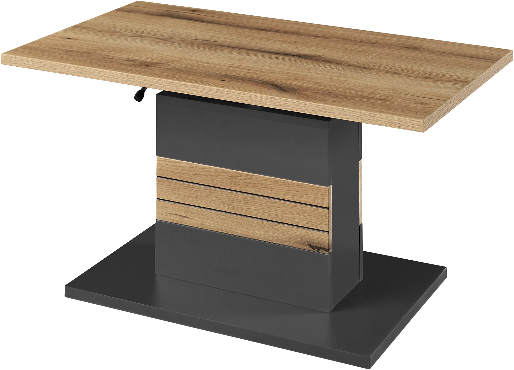 set one by Musterring Couchtisch "Quincy" 1 Stk. tlg. Stufenlos höhenverstellbar, in 2 Farbvarianten, 95 × 55 cm