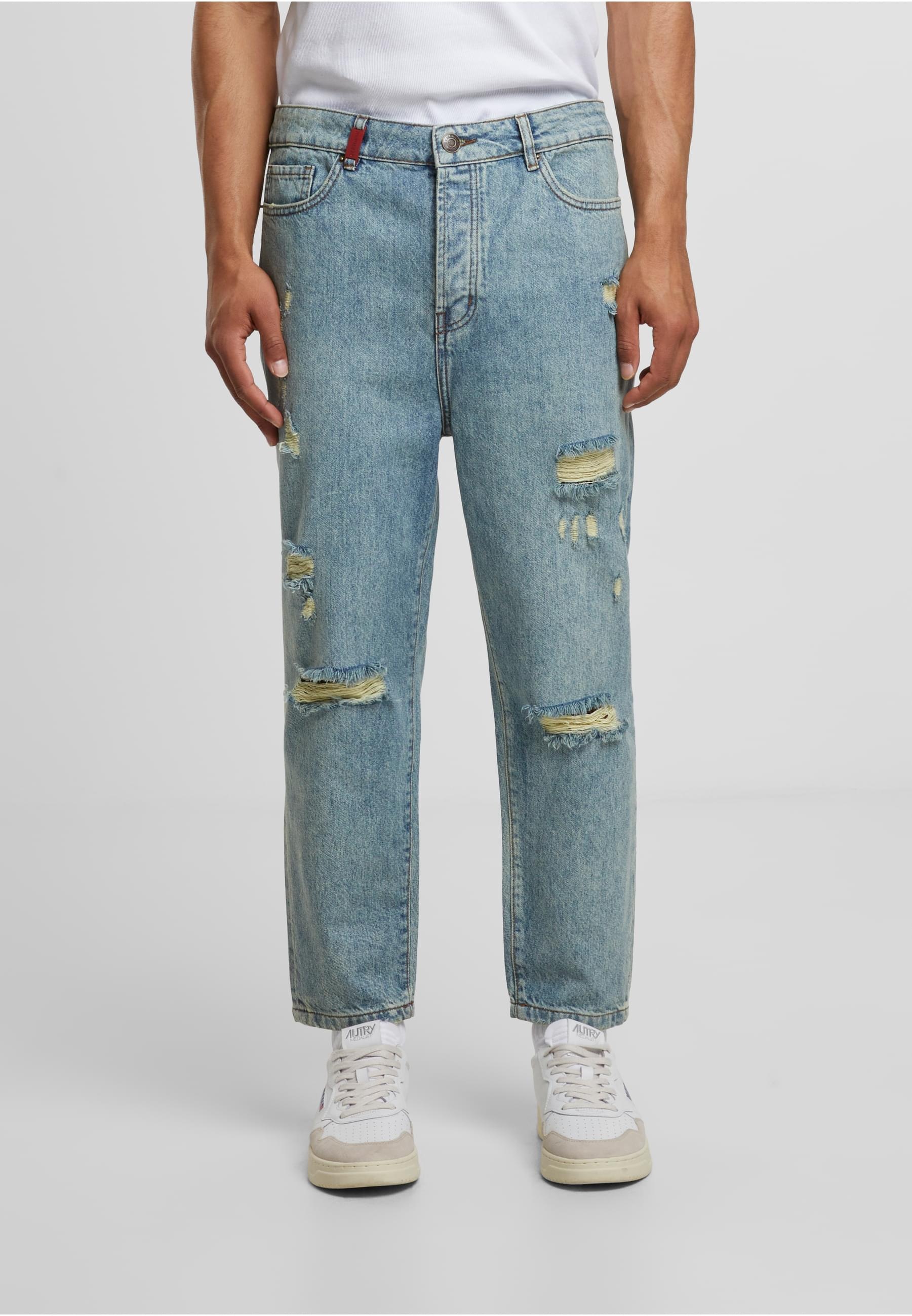 2Y Studios Bequeme Jeans »2Y Studios Herren 2Y Destroyed Relax Denim« 1 Stk.