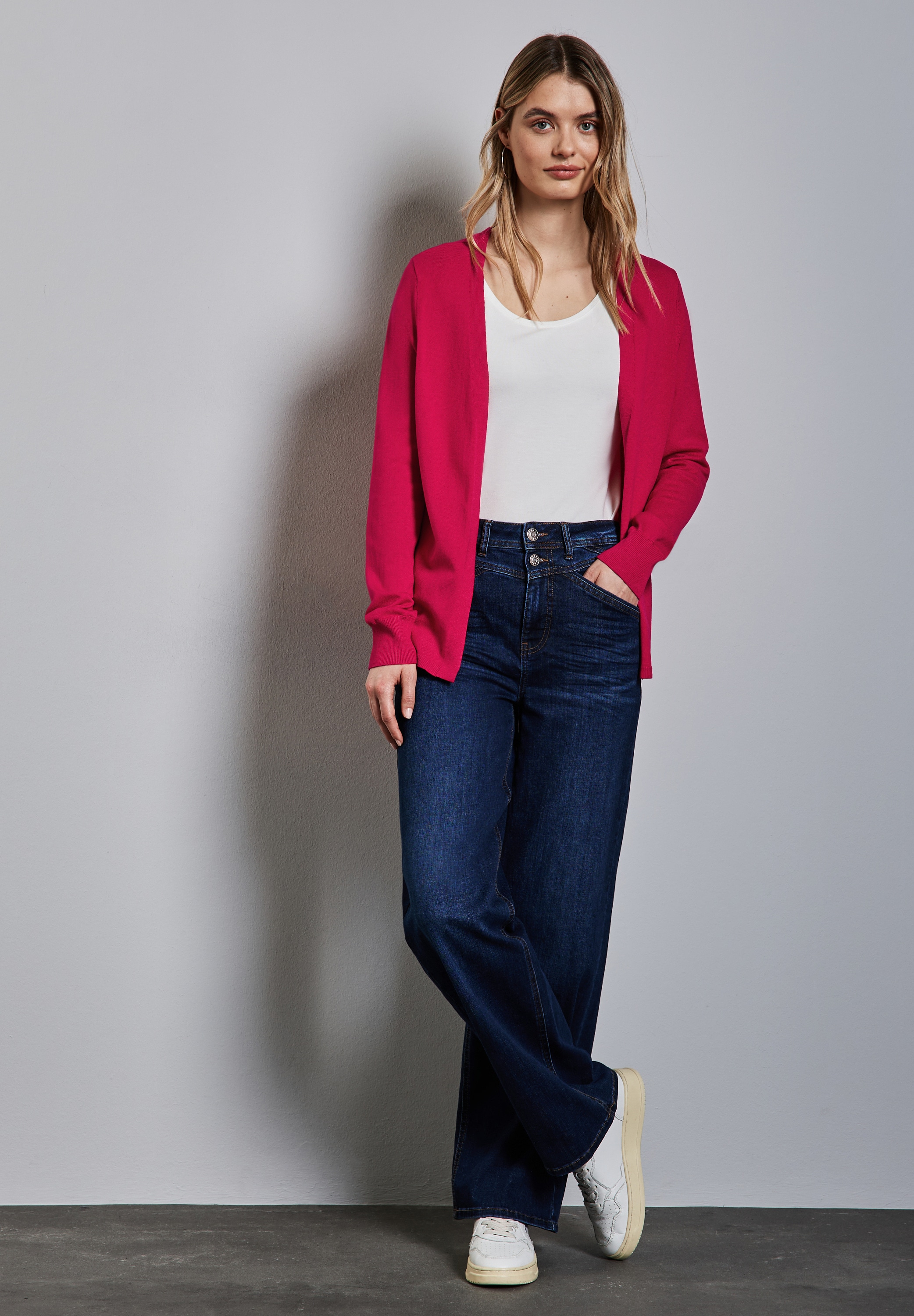 STREET ONE Cardigan, im Lagen-Look