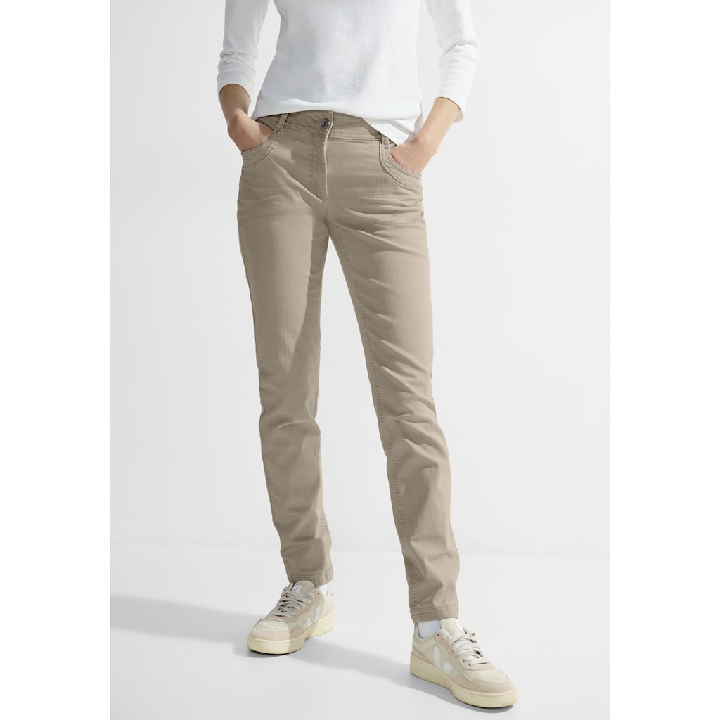 Cecil Stretch-Hose, mit Nahtdetails