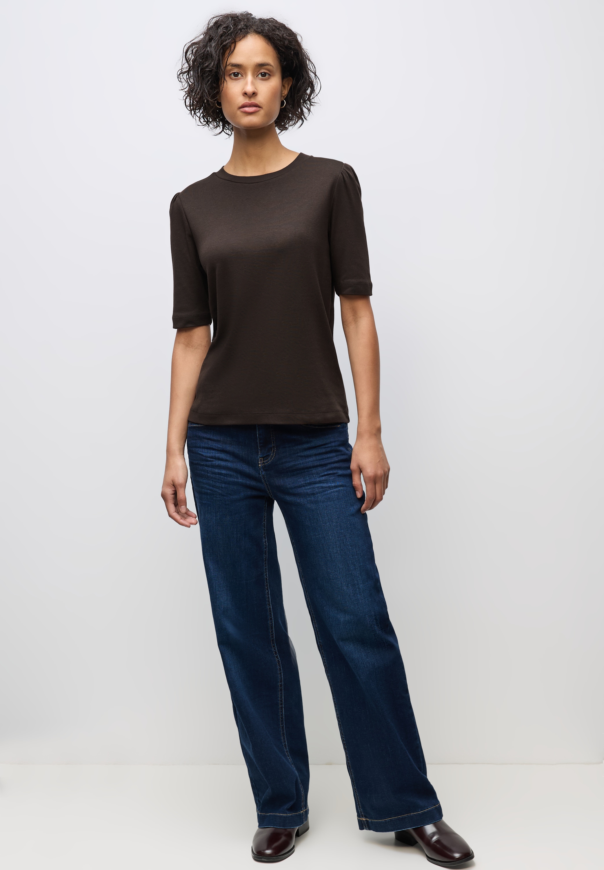 STREET ONE T-Shirt, im soften Baumwoll-Mix