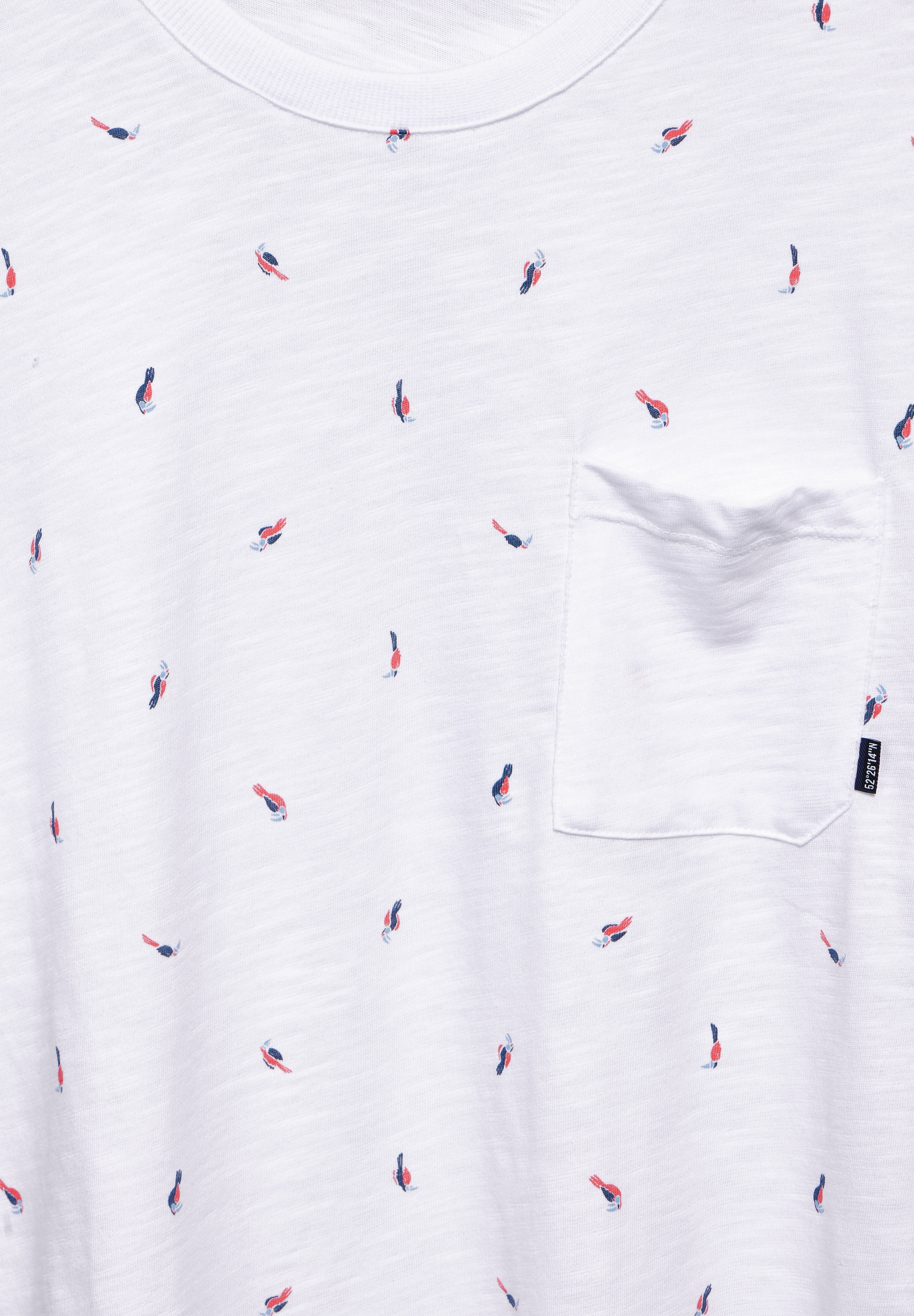 STREET ONE MEN T-Shirt, aus reiner Baumwolle