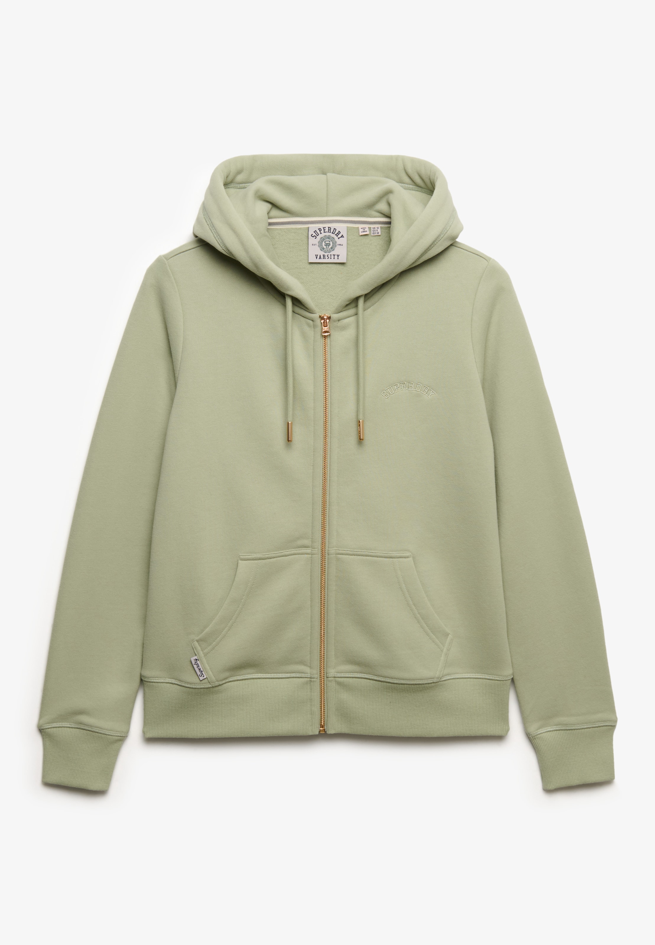 Superdry Kapuzensweatjacke »Essential Logo Ziphood Hb« Mit Logostickerei