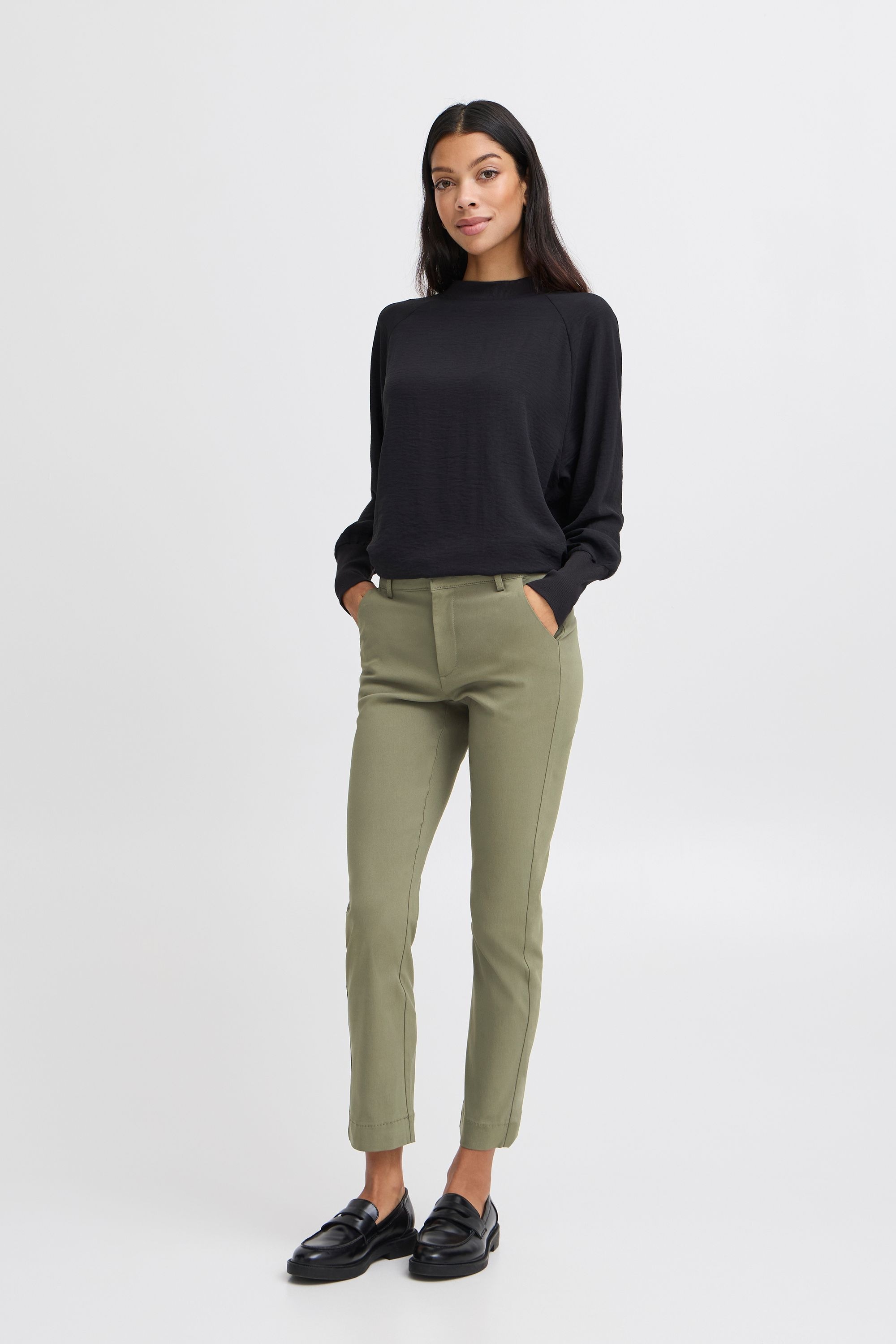 b.young Chinohose "Chinohose BYDIXI STRAIGHT PANTS -" günstig online kaufen