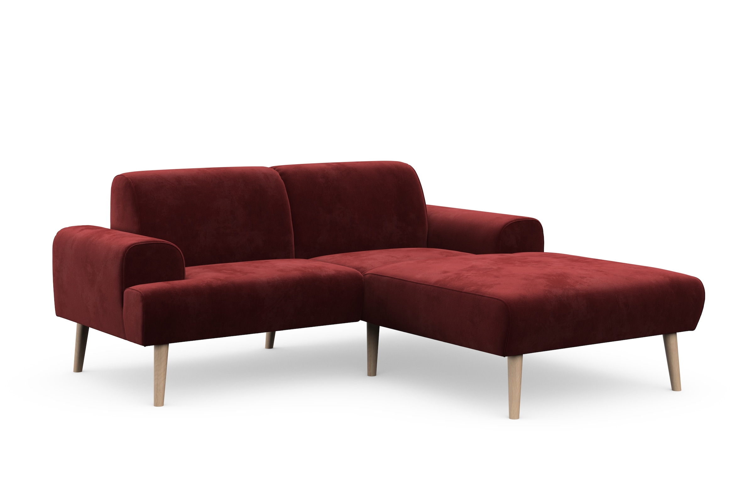 Home affaire Ecksofa »Swift Scandic Design, komfortabler Federkern, Breite 192cm, L-Form« Federkern-Polsterung, B/T/H: 192/83/176 cm