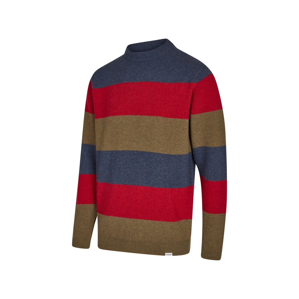 Cleptomanicx Strickpullover »El Stripico«