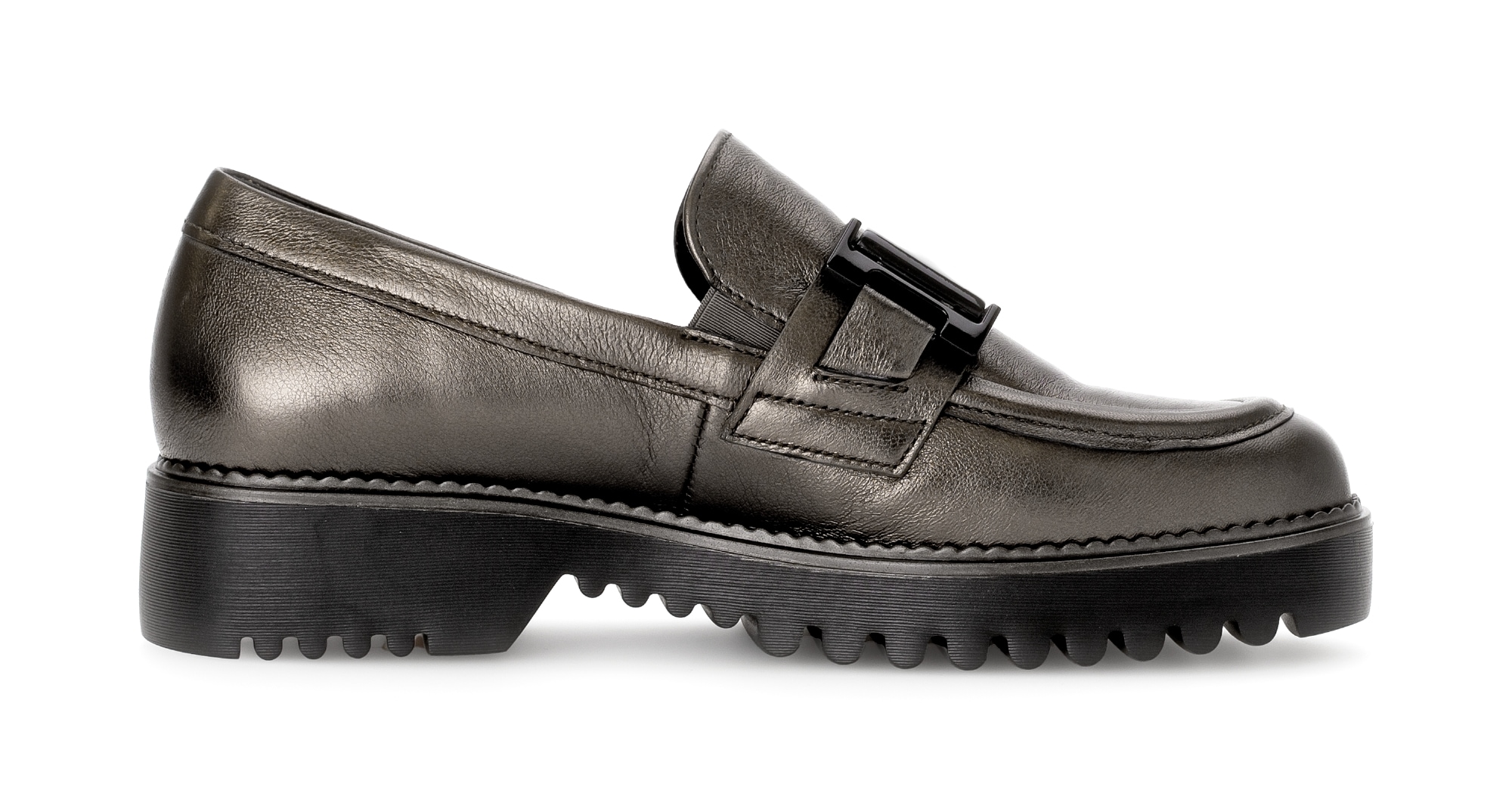 Gabor Loafer »FLORENZ«, Blockabsatz, Slipper, Businessschuh in Bequemweite G (= weit)