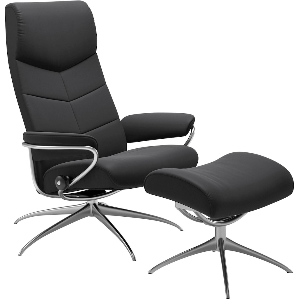 Stressless® Relaxsessel »Dublin«, (Set, Relaxsessel mit Hocker)