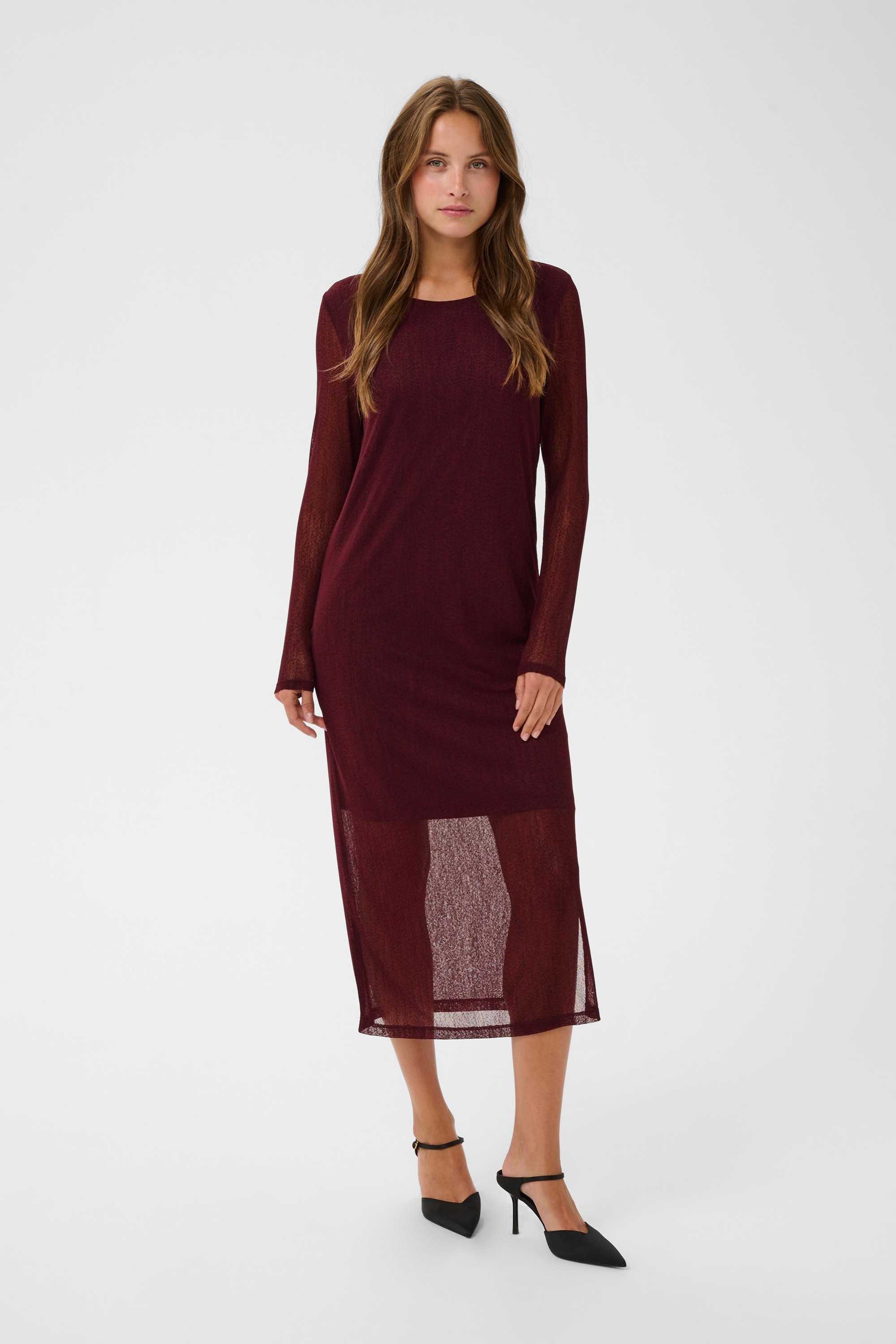 Saint Tropez Midikleid »Damen Kleid AadySZ«