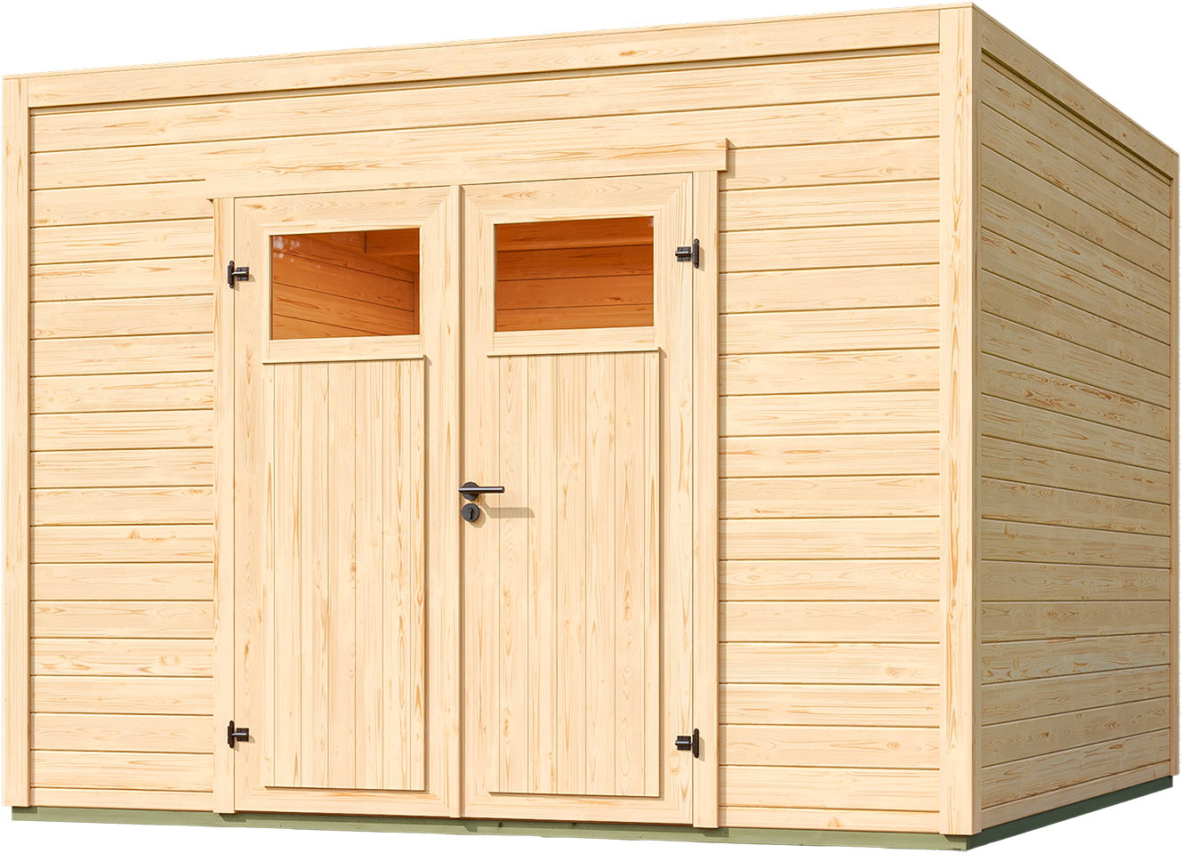 weka Gartenhaus »Batu/Nika 3«, 28 mm starke Blockbohlen