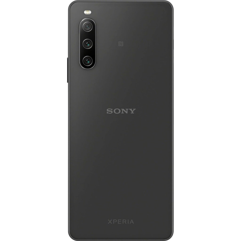 Sony Smartphone »Xperia 10 IV«, schwarz, 15,24 cm/6 Zoll, 128 GB Speicherplatz, 8 MP Kamera