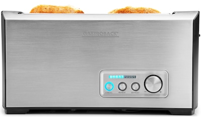 Gastroback Toaster »Pro 4S 42398«, 1 langer Schlitz, für 4 Scheiben, 1500 W kaufen